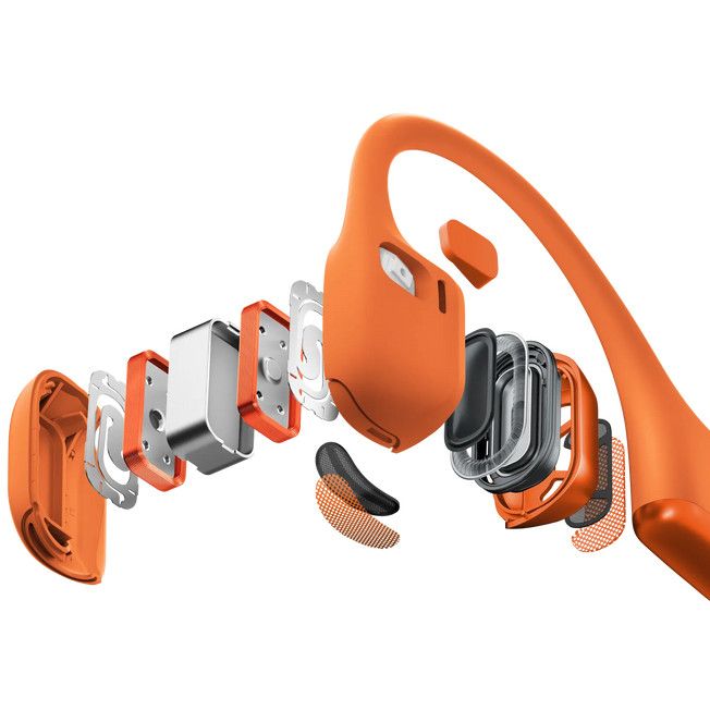 Kufje pa kabllo Shokz OpenRun Pro 2 Wireless Bone Conduction Headphones - Portokalli - Figura 3