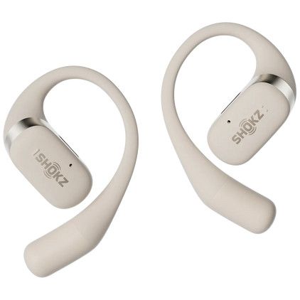Kufje pa kabllo Shokz OpenFit Wireless Earbuds - Bezhë