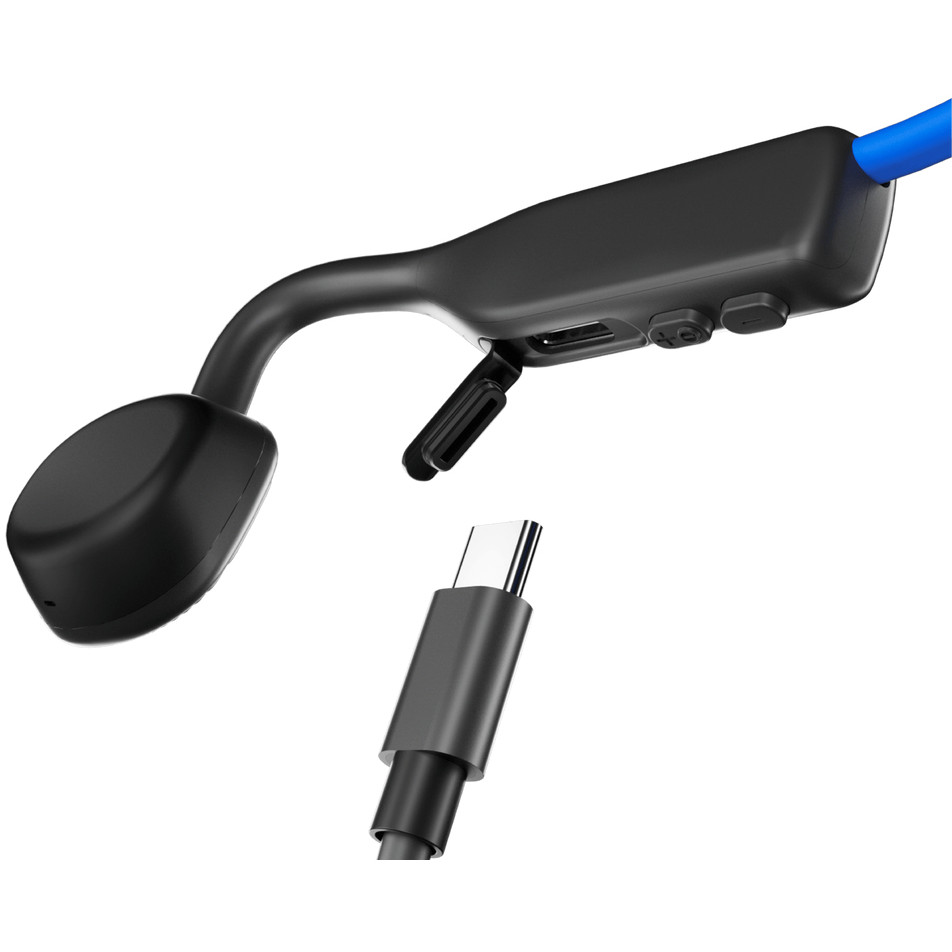 Kufje pa Kabllo Shokz OpenMove / Bluetooth / USB-C – Blu/Zezë - Figura 4