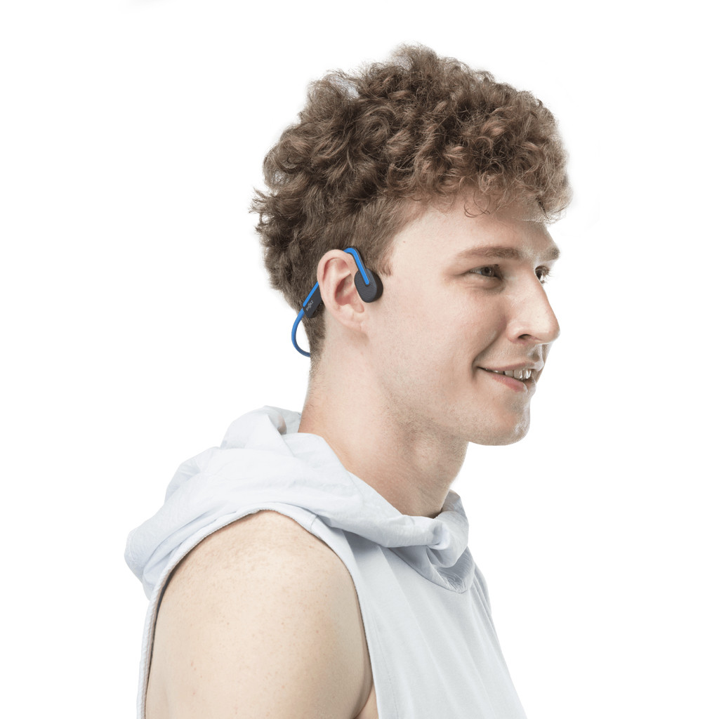 Kufje pa Kabllo Shokz OpenMove / Bluetooth / USB-C – Blu/Zezë - Figura 5