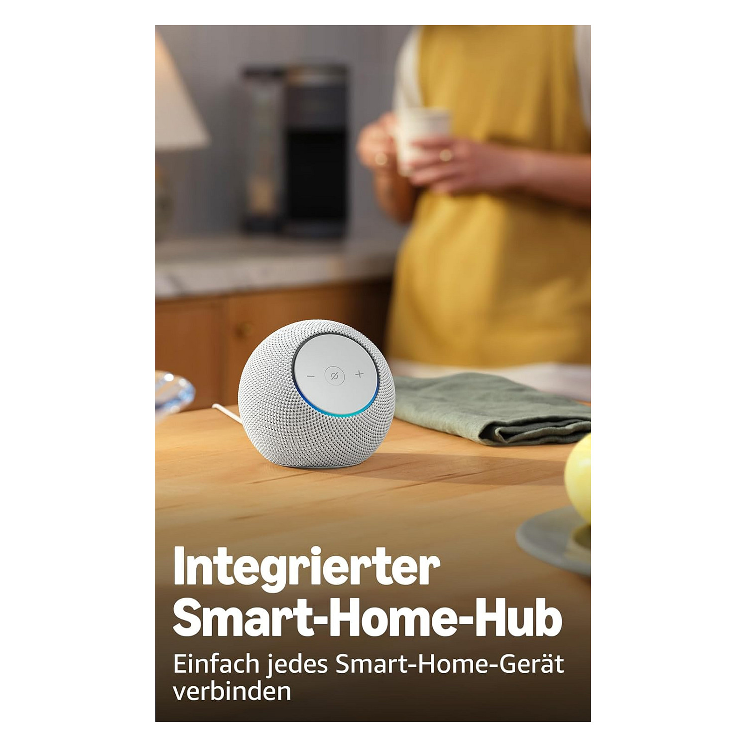 Altoparlant Inteligjent Amazon Echo Dot Max - Bardhë - Figura 4