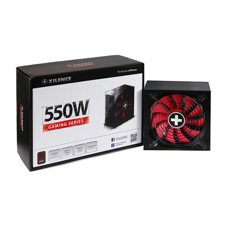 Furnizues Energjie XN215 / 550W / Gaming / ATX / 80+ Bronze - Zezë - Figura 2