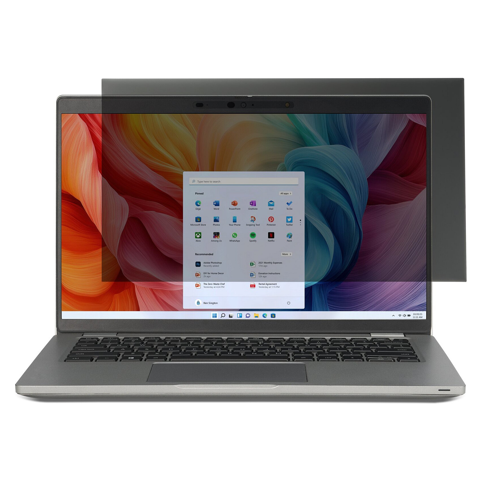 Xham mbrojtës Privacy Filter Kensington High Clarity për laptop 14" 16:9 - Figura 5