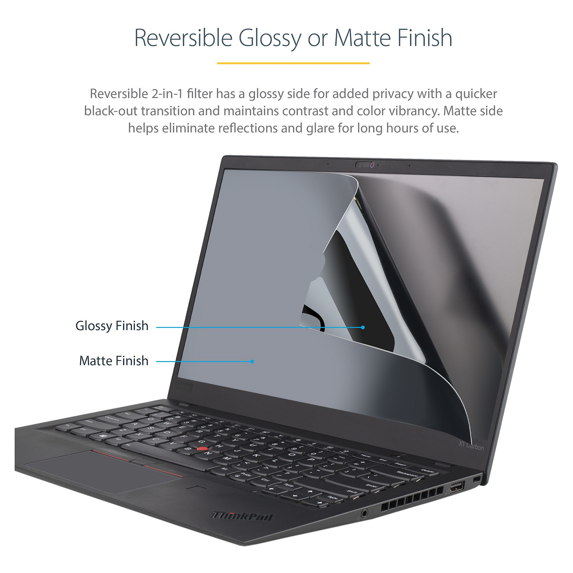 Xham mbrojtës StarTech 15.6 LAPTOP PRIVACY FILTER - Figura 3