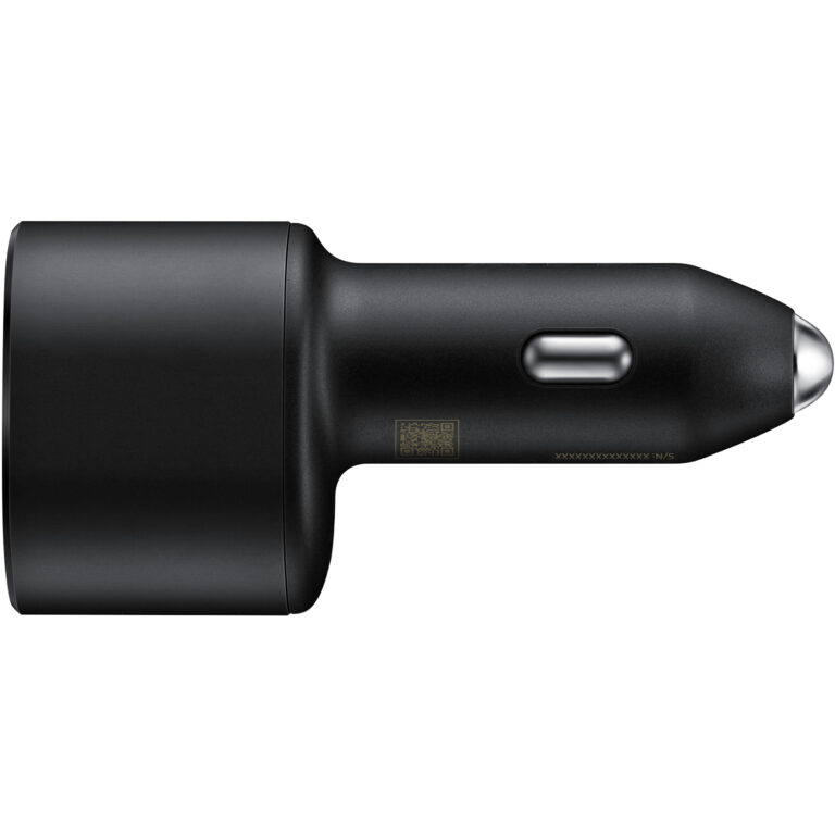 Adapter telefoni për veturë Samsung / USB‑C 45W / USB 15W – Zezë
