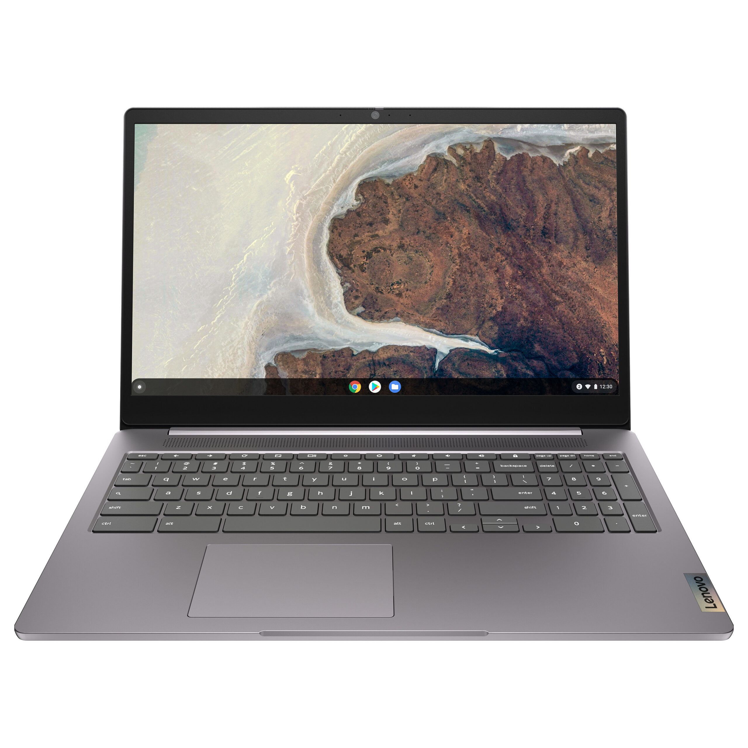Laptop Lenovo IdeaPad 3 Chromebook 82N4002WGE / Intel Pentium Silver N6000 / 8GB LPDDR4x / 128GB / 15.6" Full HD IPS LED / UHD Graphics / DE - Gri