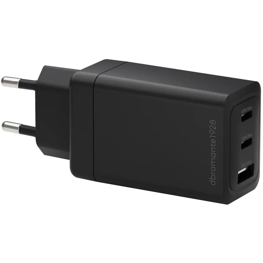 Adapter dbramante1928 65W / 3 Ports (2×USB‑C + 1×USB‑A) – Zezë