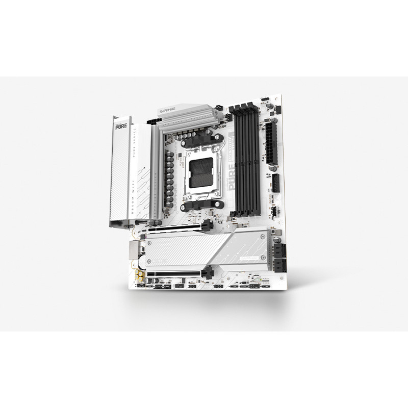 Pllakë Amë AMD AM5 Sapphire PURE B850M WIFI / DDR5 / mATX / HDMI+DP - Figura 3