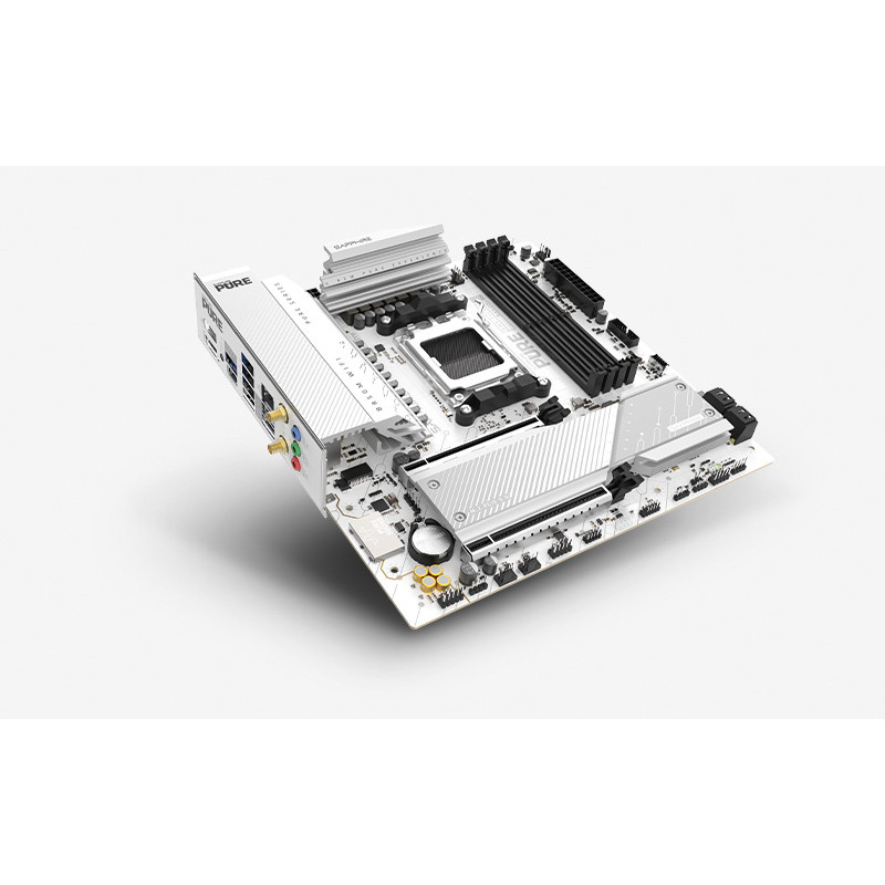 Pllakë Amë AMD AM5 Sapphire PURE B850M WIFI / DDR5 / mATX / HDMI+DP - Figura 4