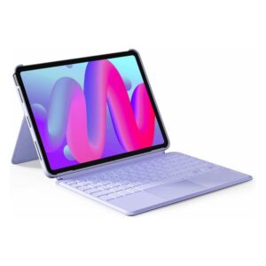 Aksesorë Keyboard Inateck për iPad 11" / iPad Air 4–5 Gen / Bluetooth / QWERTZ - Vjollcë