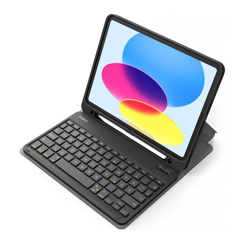Aksesorë për tablet Inateck Keyboard for iPad Air 11" (4th/5th Gen) / QWERTY Layout / with Cover Compatibility - Zezë