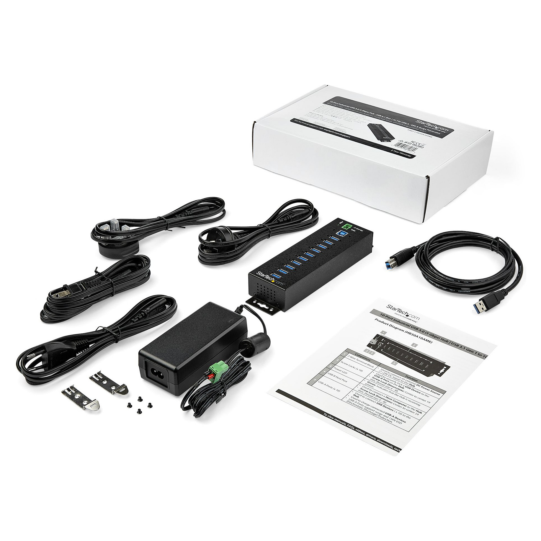 Hub StarTech 10-Port USB-B to 10x USB-A - Figura 4