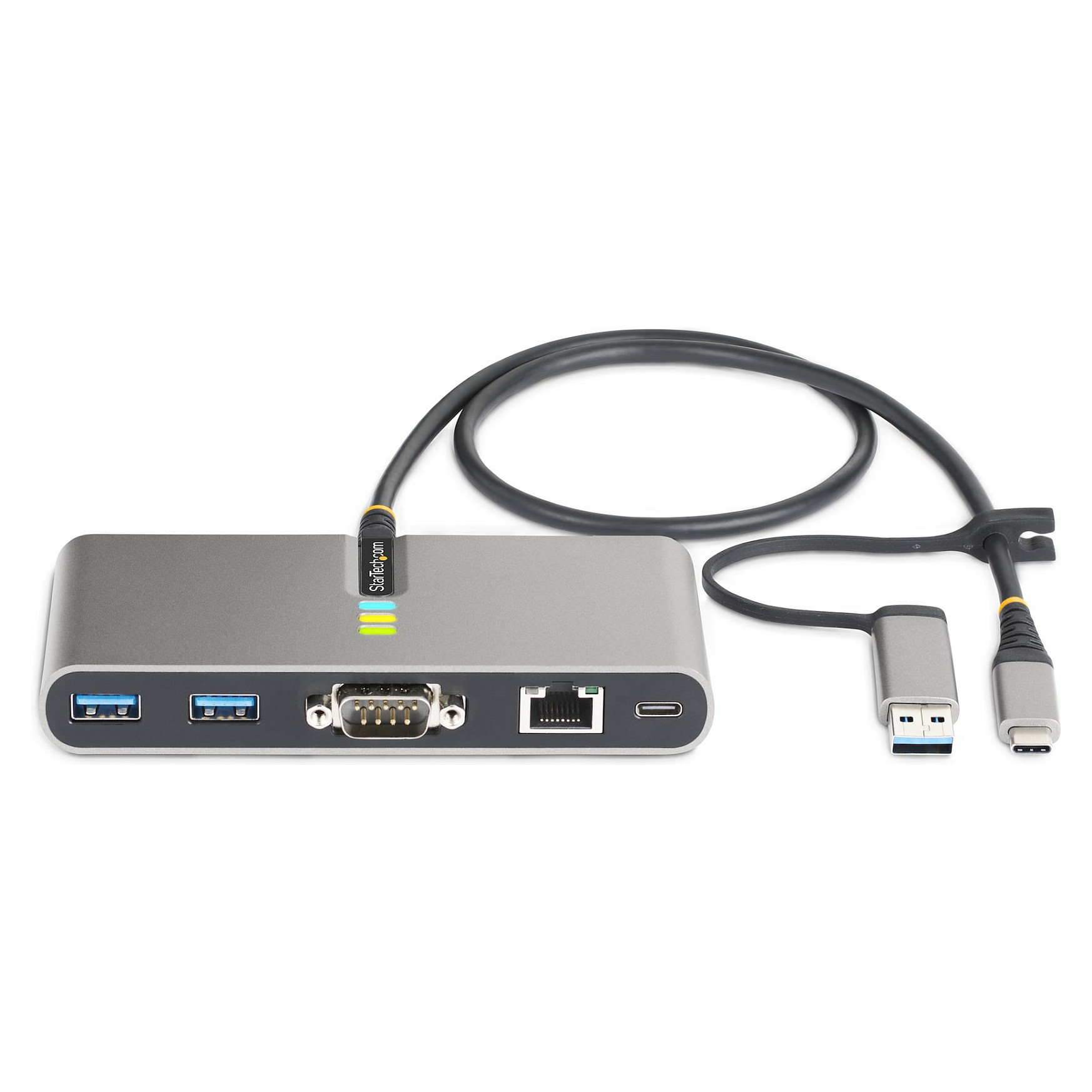 Hub StarTech USB-C/USB-A to Gigabit Ethernet & RS232 - Figura 3