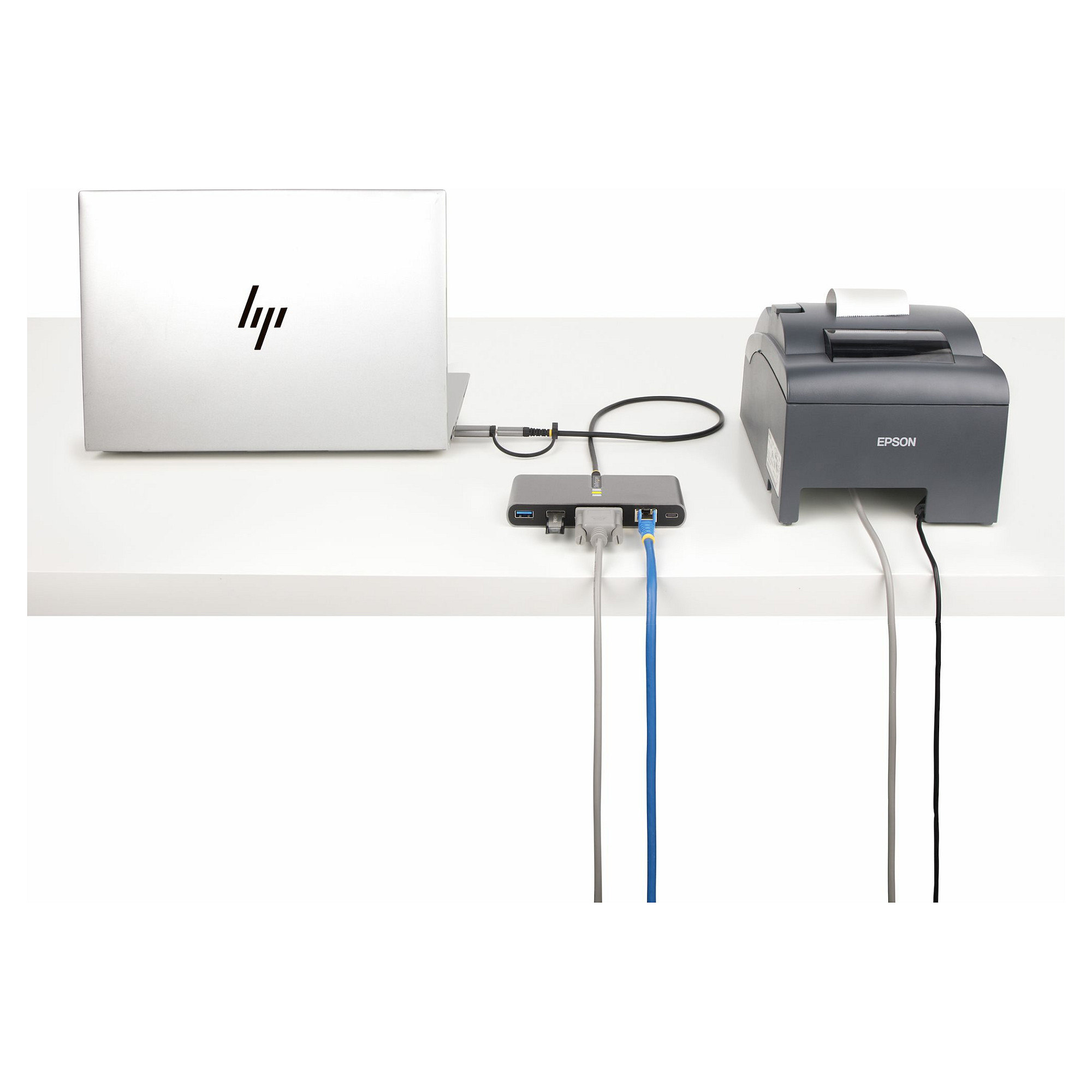 Hub StarTech USB-C/USB-A to Gigabit Ethernet & RS232 - Figura 5
