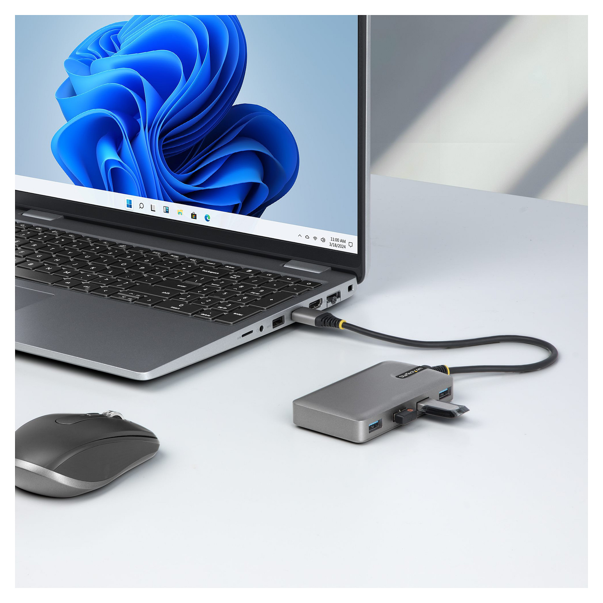 Hub StarTech 4-Port USB-A to 4 x USB-A + 1 x USB-C - Figura 3