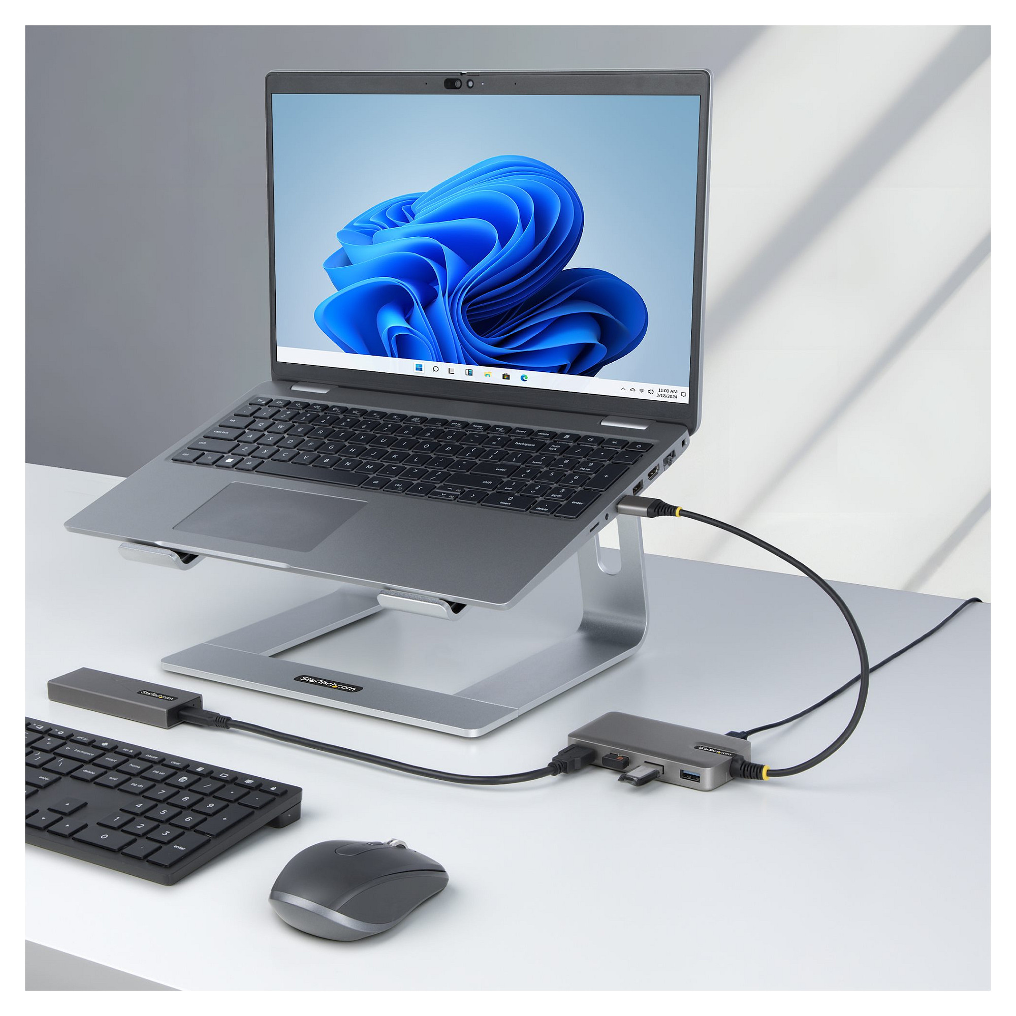 Hub StarTech 4-Port USB-A to 4 x USB-A + 1 x USB-C - Figura 4