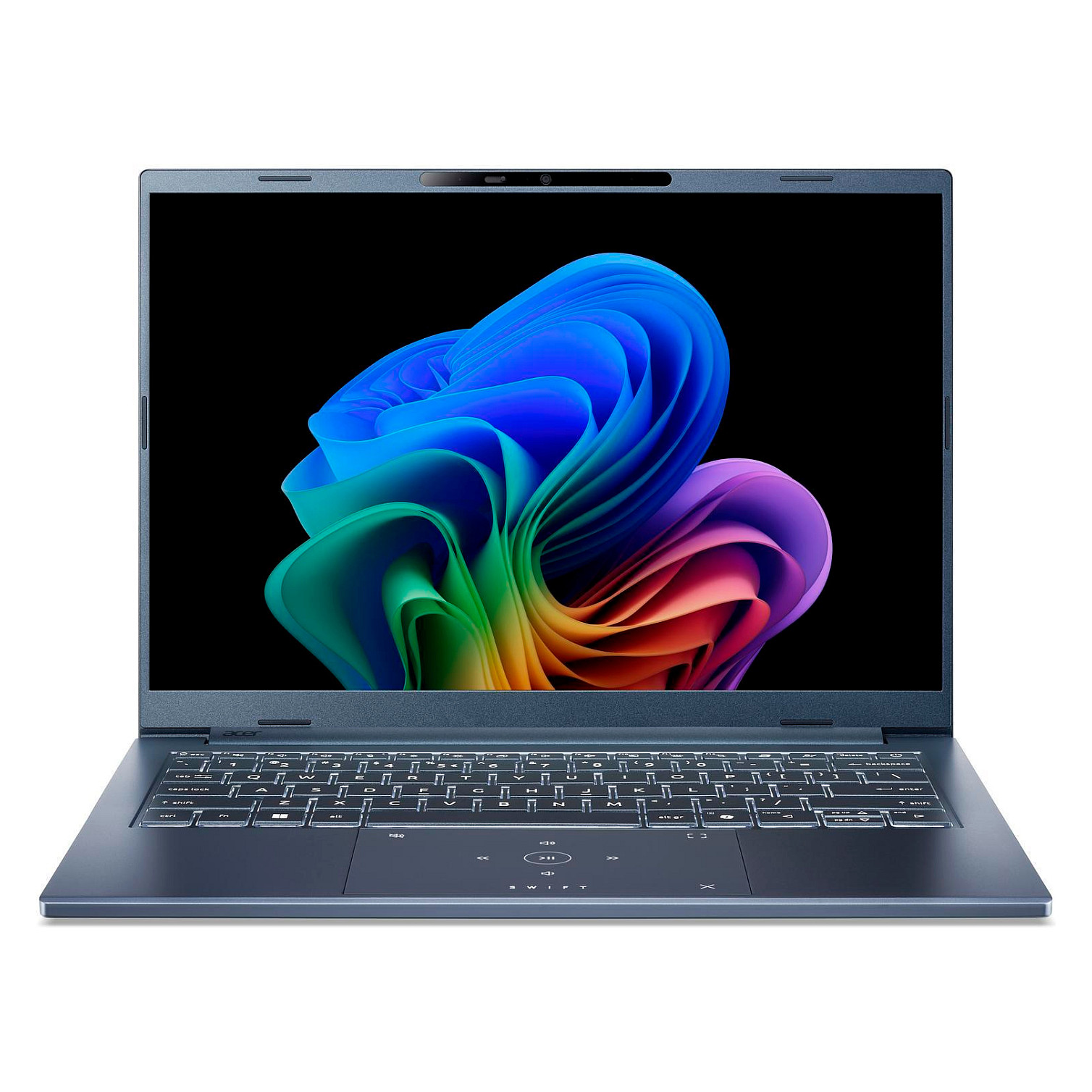 Laptop Acer Aspire Go 14 AI / Ultra 7-256V / 16GB LPDDR5 / 512GB / 14' WUXGA OLED / Intel Arc Graphics 140V / DE - Blu