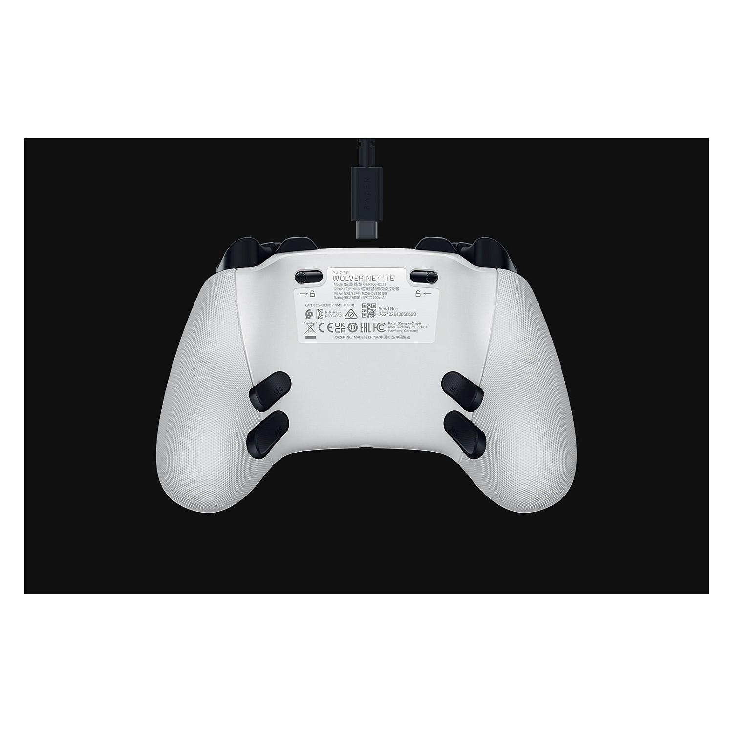 Kontroller për Xbox / PC Razer Wolverine V3 Tournament Edition – Bardhë - Figura 5