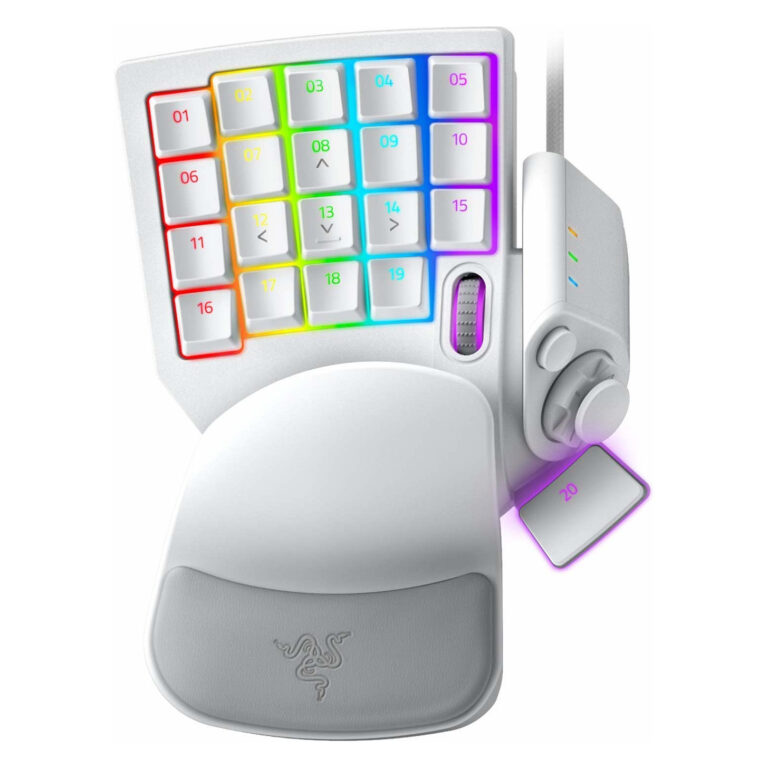 Keypad Gaming Razer Tartarus Pro Wired  - Bardhë/Gri