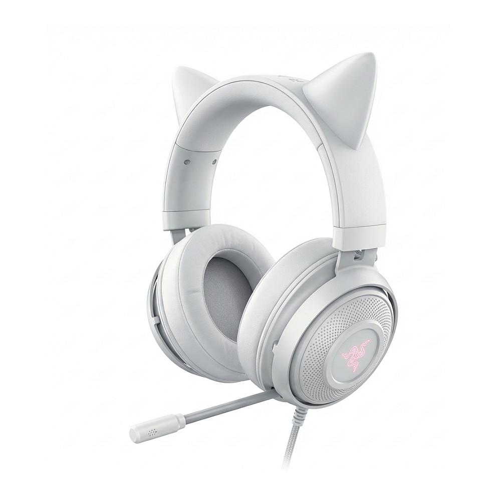 Kufje Gaming Razer Kraken Kitty V3 X Wired RGB – Bardhë