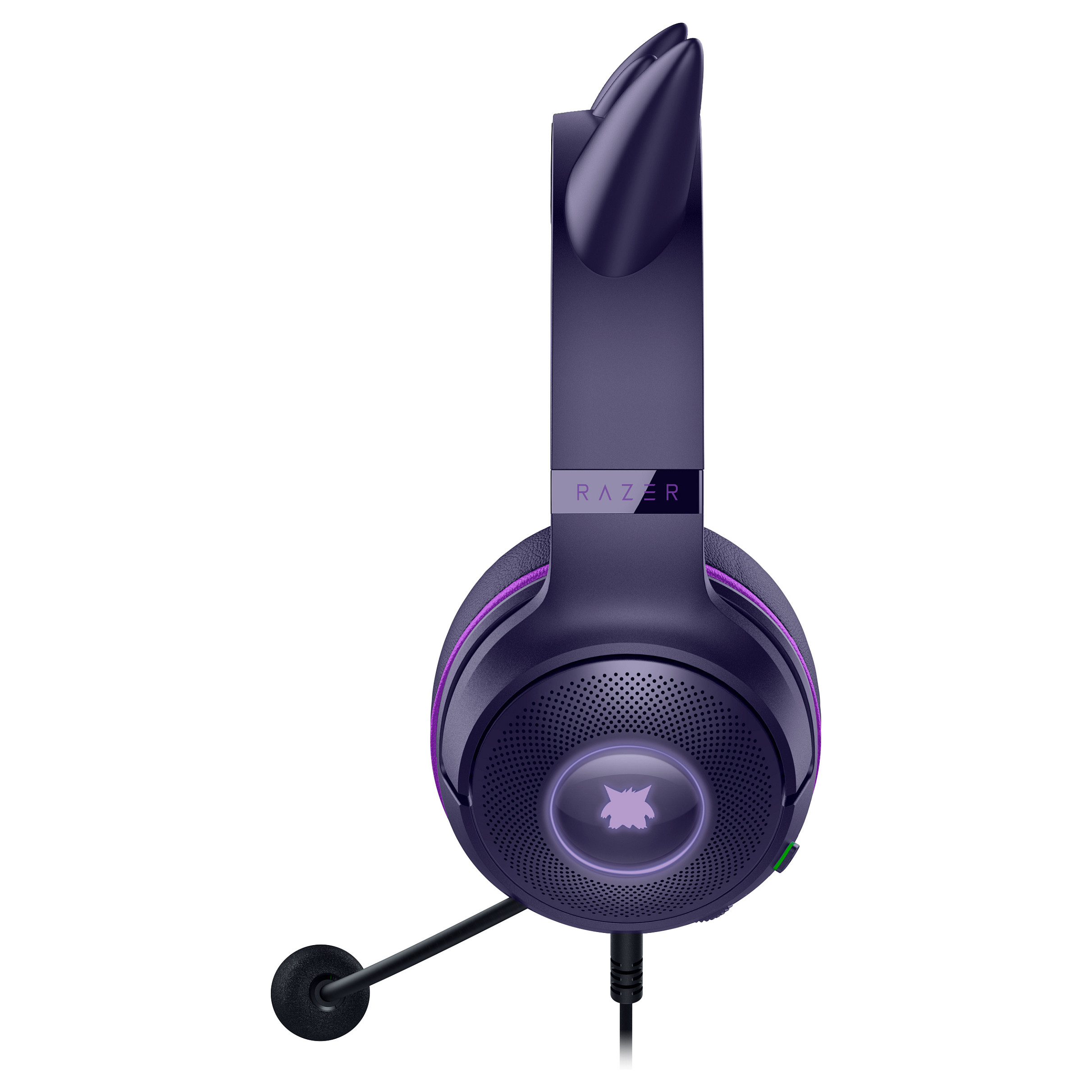 Kufje Gaming Razer Kraken Kitty V2 Pokémon Gengar Edition – Vjollcë - Figura 2