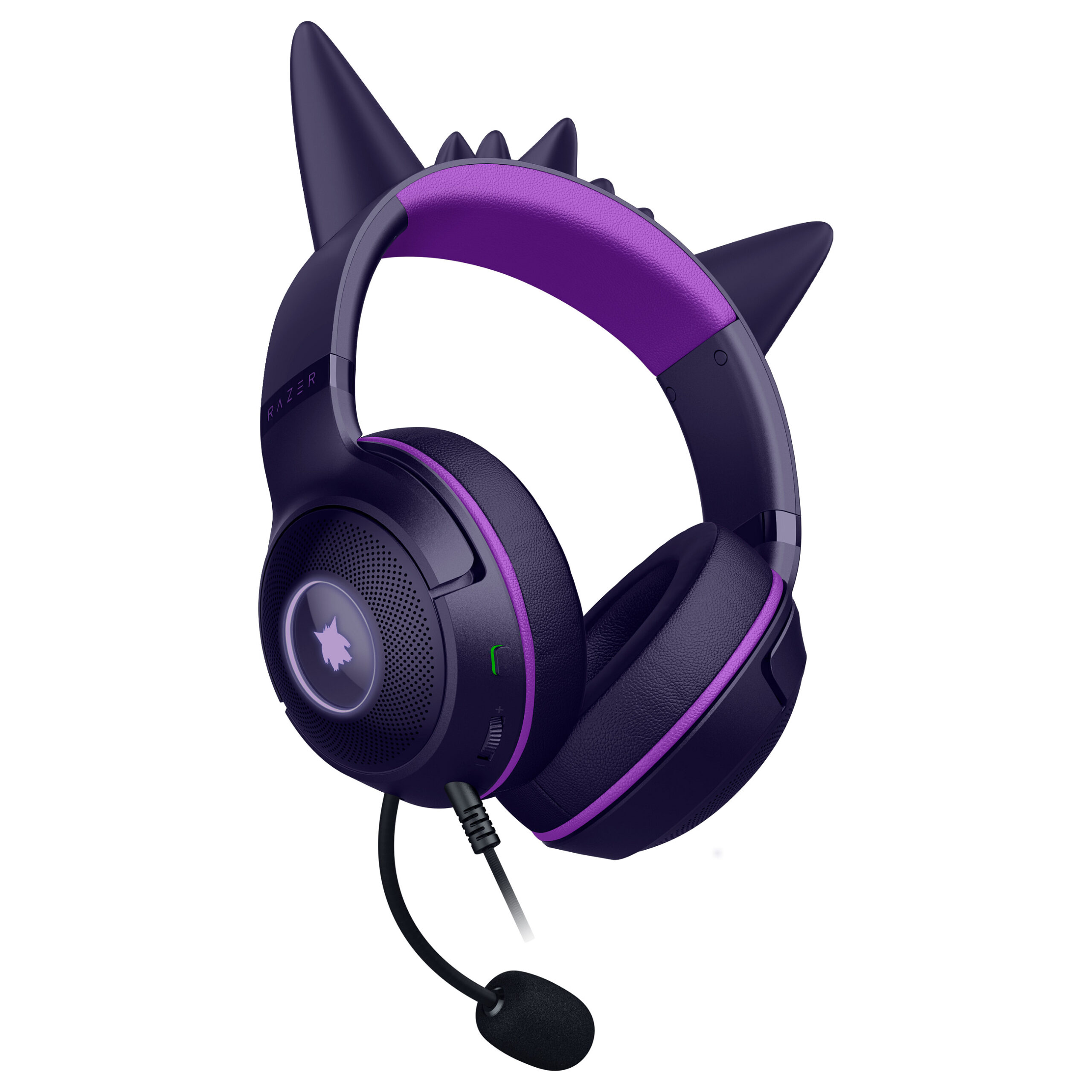 Kufje Gaming Razer Kraken Kitty V2 Pokémon Gengar Edition – Vjollcë - Figura 3