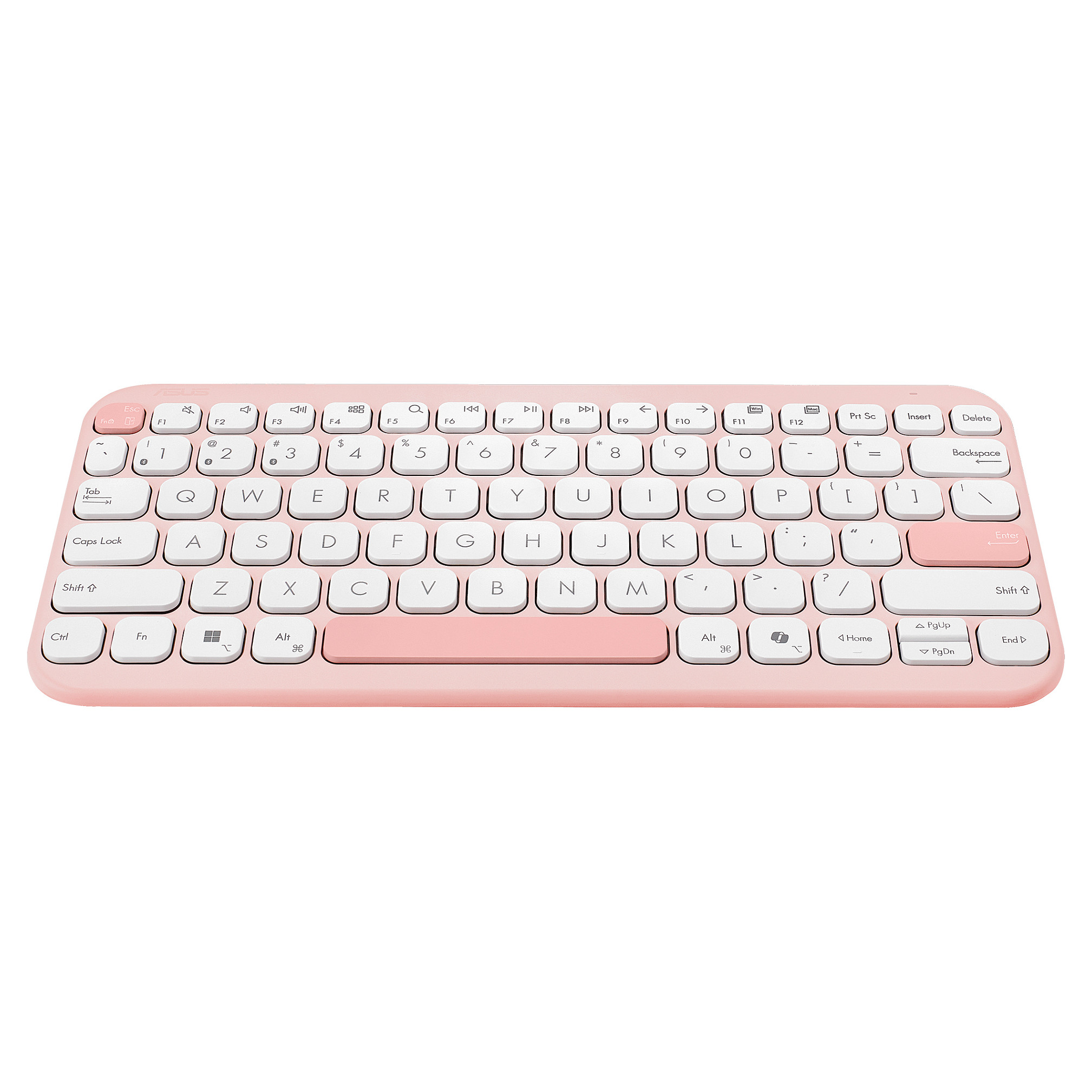 Tastierë pa Kabllo ASUS Marshmallow KW100 / QWERTZ – Rozë - Figura 4