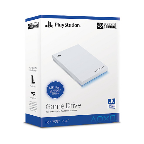 HDD të Jashtëm Seagate PlayStation / 2TB / USB / Portable - Bardhë - Figura 4