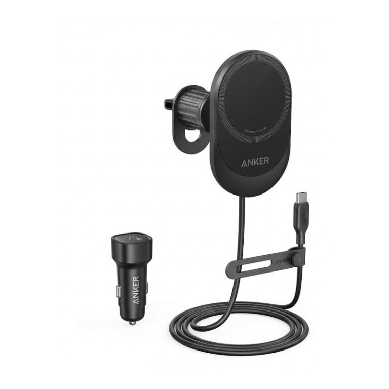 Adapter telefoni për vetura MagGo Magnetic Wireless / 15W – Zezë