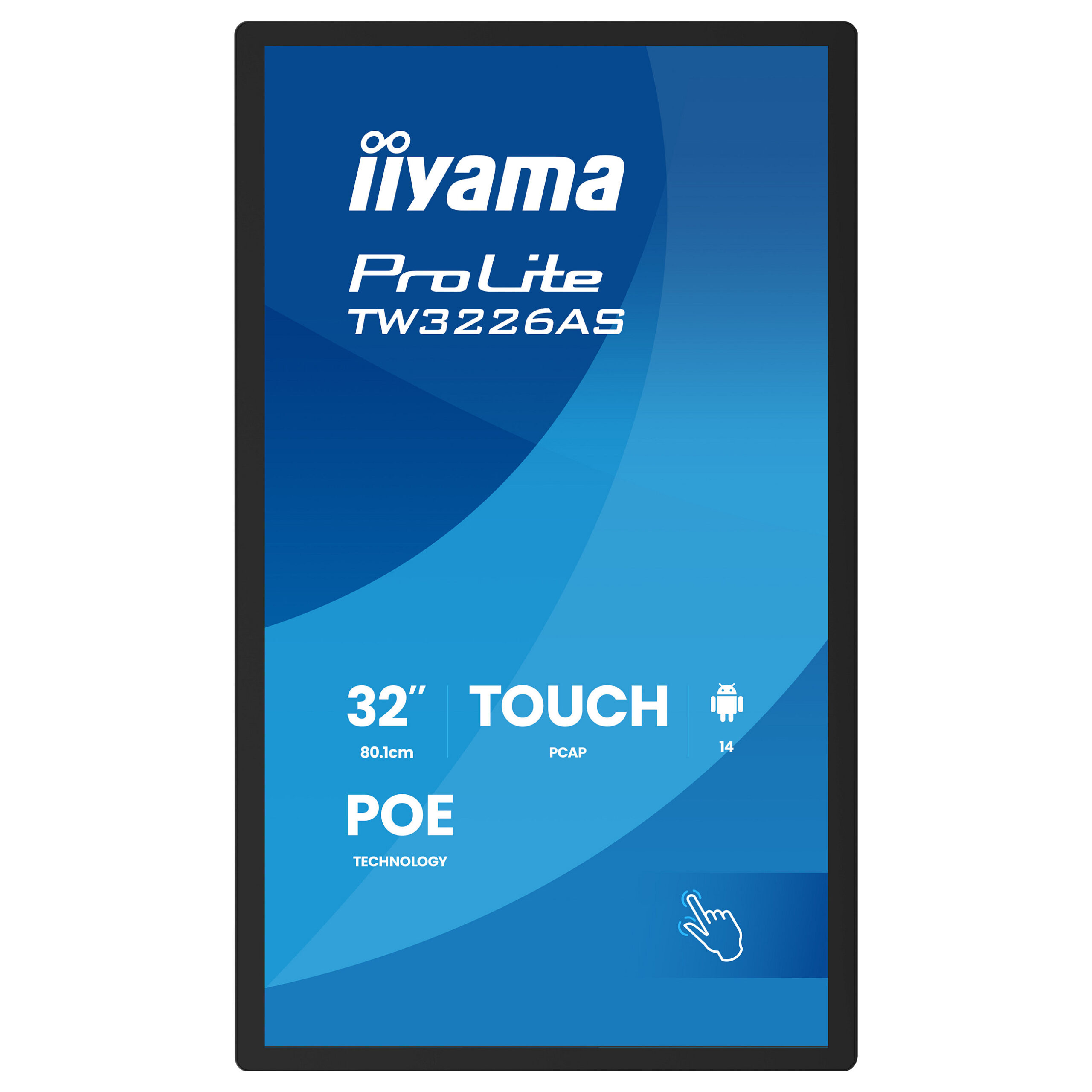 Monitor iiyama ProLite TW3226AS-B3P / 31.5" Full HD VA / Touch / 60Hz / 8ms / HDMI+USB - Zezë - Figura 4