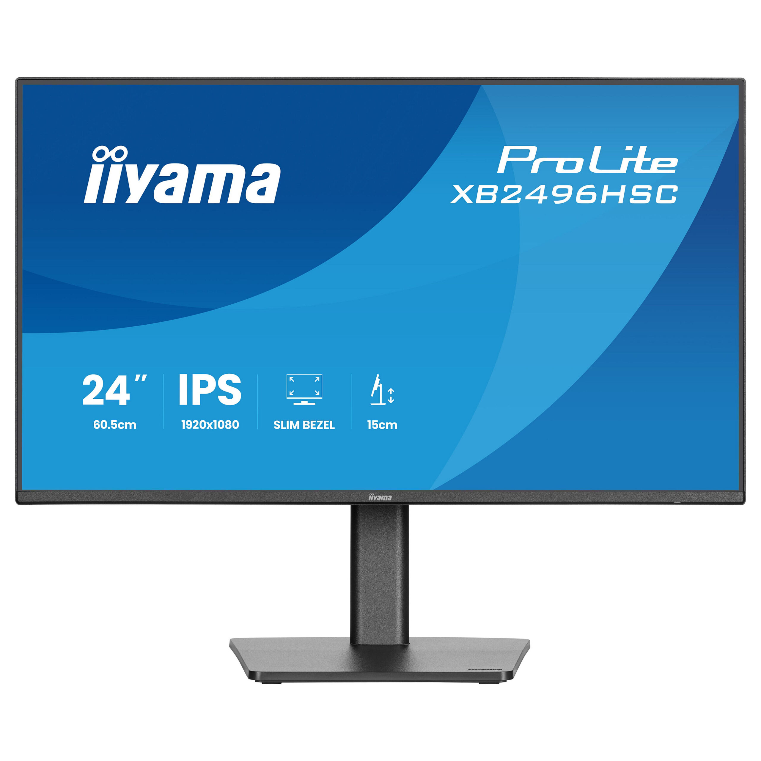 Monitor Gaming iiyama ProLite XB2496HSC-B1 / 24"/ Full HD IPS / LED / 144 Hz / 3 ms / HDMI+USB+HDCP - Zezë - Figura 2