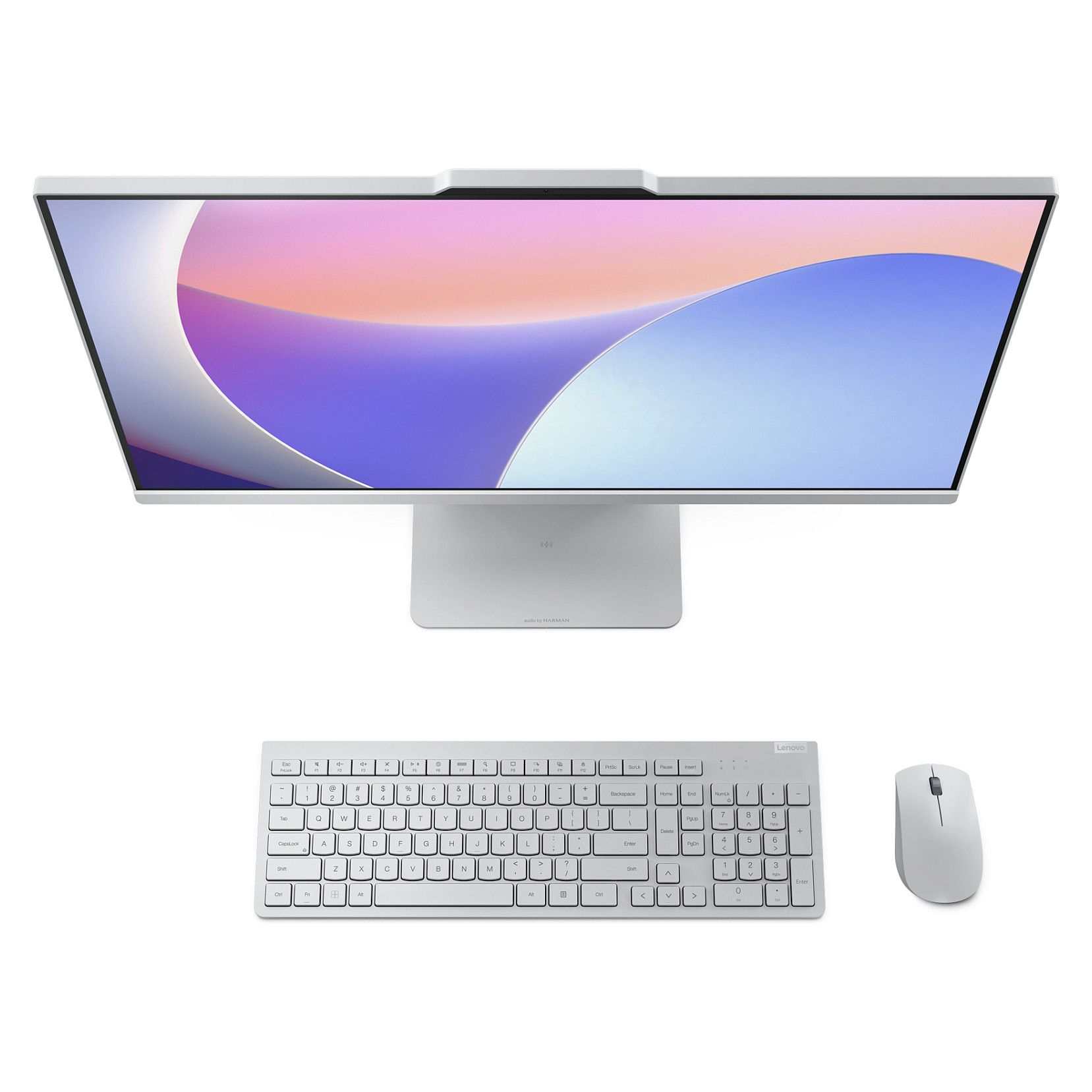 AIO Lenovo IdeaCentre 3 27IRH9 / 9 270H / 32GB DDR5 / 1TB / 27" Quad HD IPS / Tastierë+Maus / Intel UHD Graphics - Gri e Hapur - Figura 4