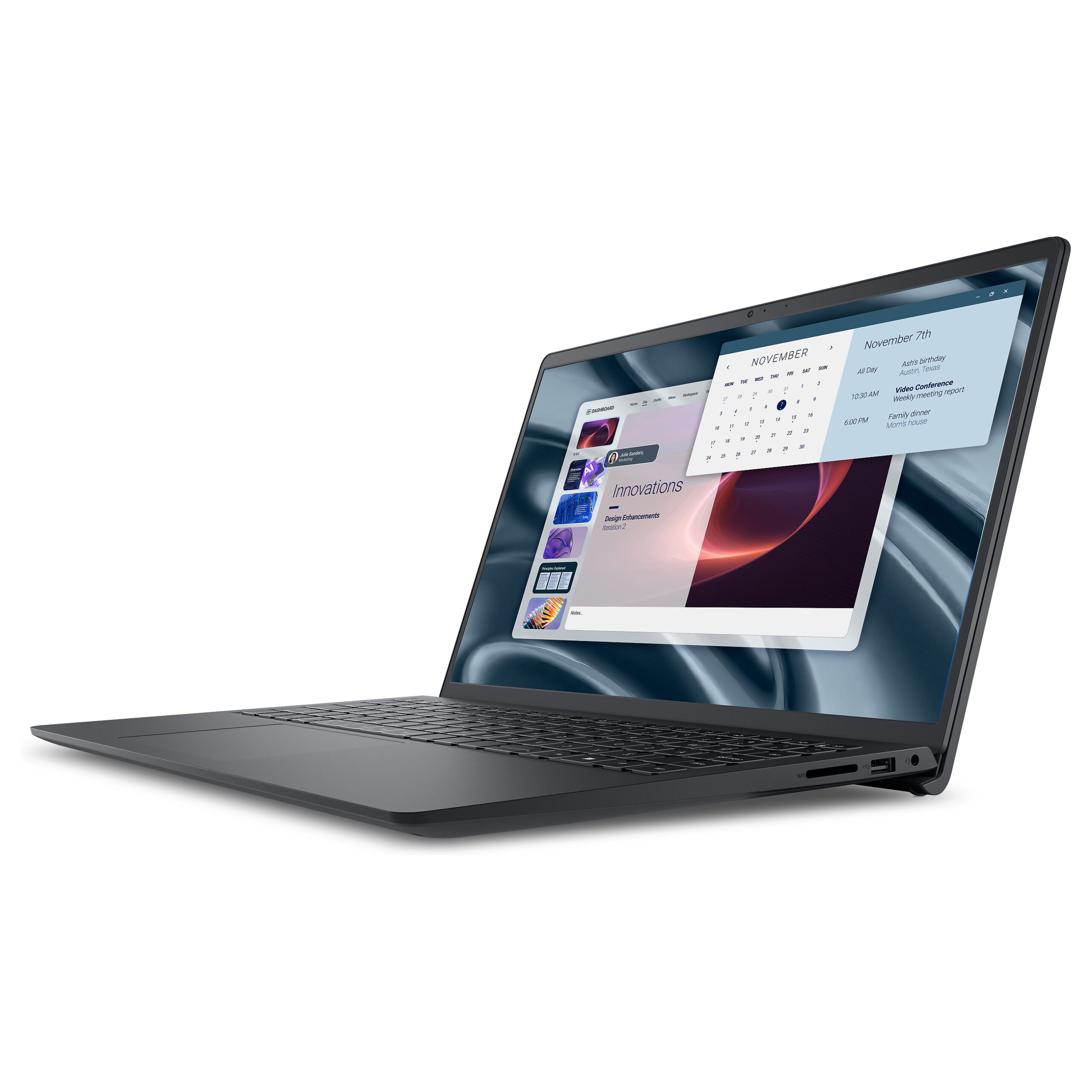 Laptop Dell PRO 15 ESSENTIAL PV15255 / Ryzen 3 7320U / 8GB LPDDR5 / 512GB / 15.6" Full HD IPS / Radeon 610M / DE - Zezë - Figura 4