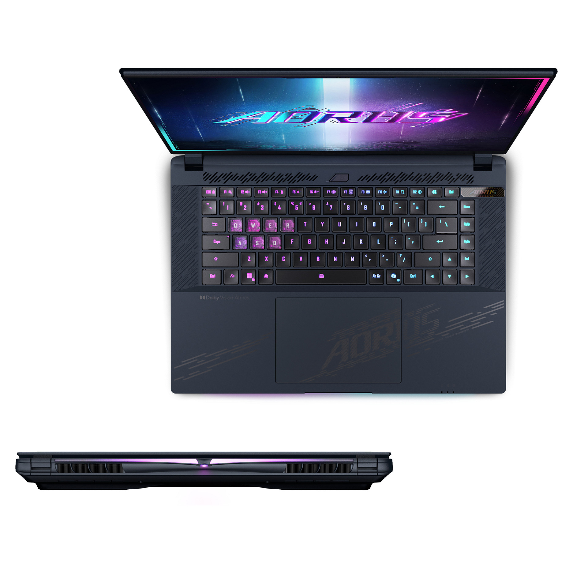 Laptop Gaming GIGABYTE AORUS MASTER 16 / Ultra 9 275HX / 32GB DDR5 / 2TB / 16" WQXGA OLED / RTX 5080 16GB - Zezë - Figura 3