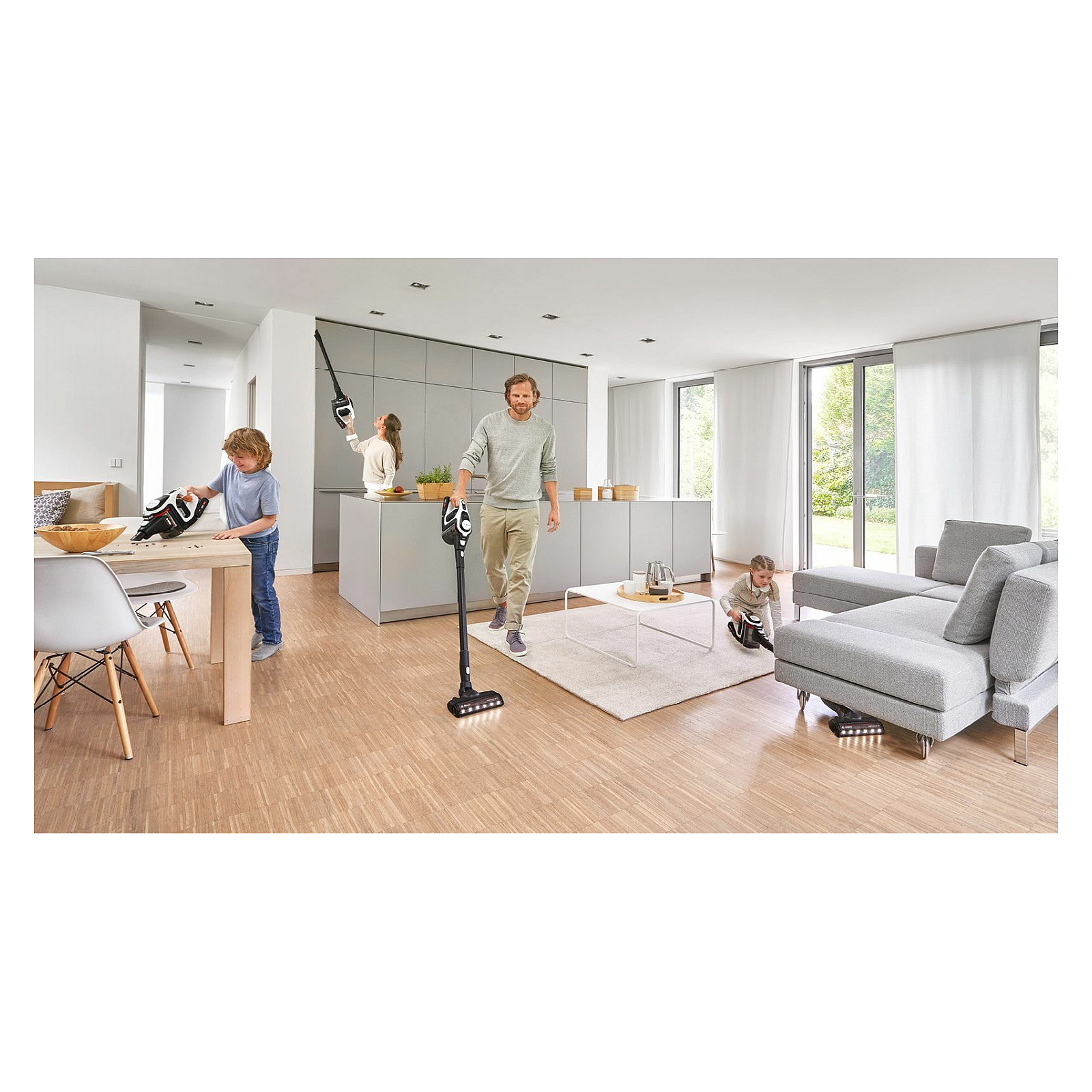 Fshesë me vakum pa kabllo Bosch Unlimited Gen2 Series 8 (BBS8214) - Zezë - Figura 3