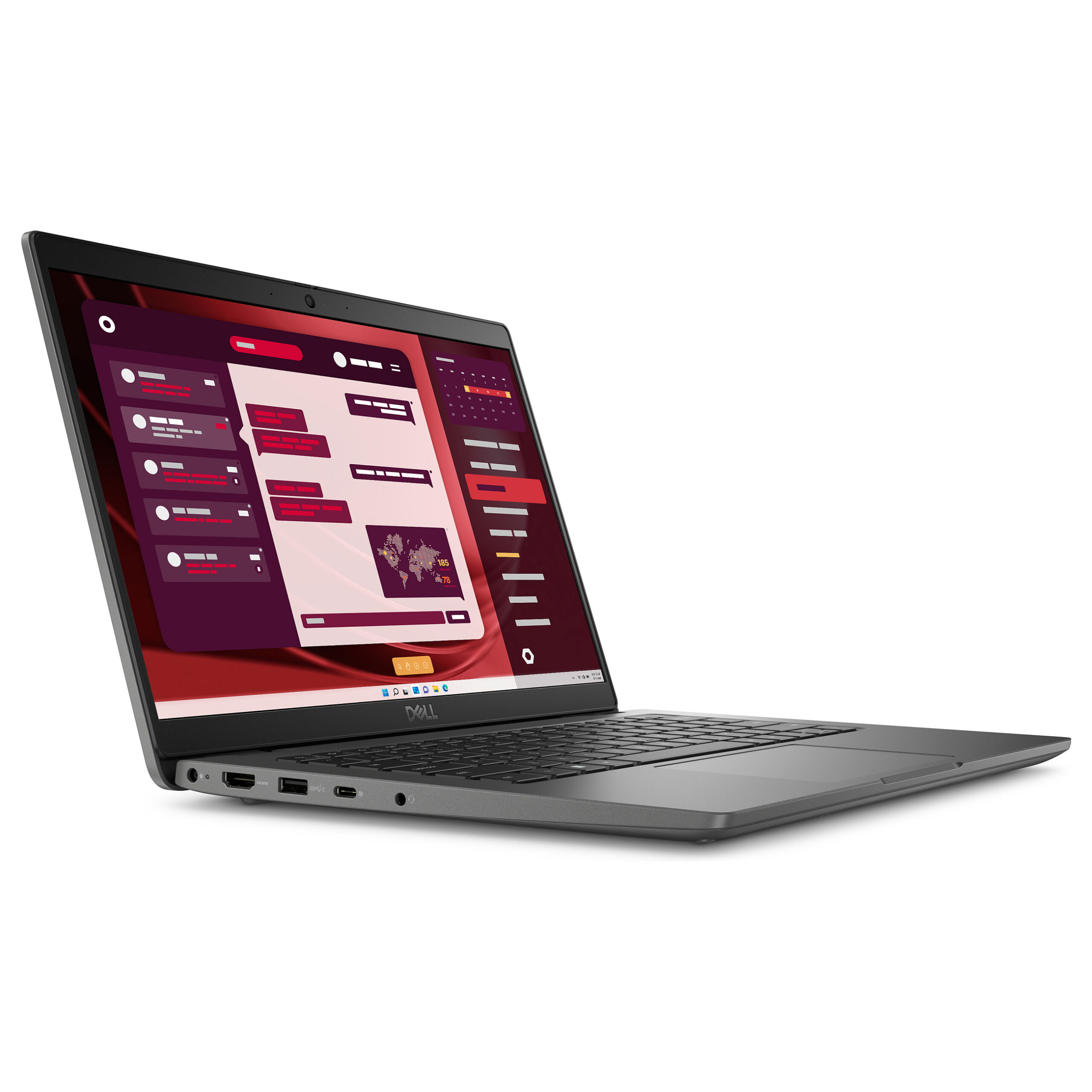 Laptop Dell Latitude 3450 i5 1345U / 16GB DDR5 / 512GB / 14" Full HD IPS / Intel Iris Xe / DE - Gri - Figura 2