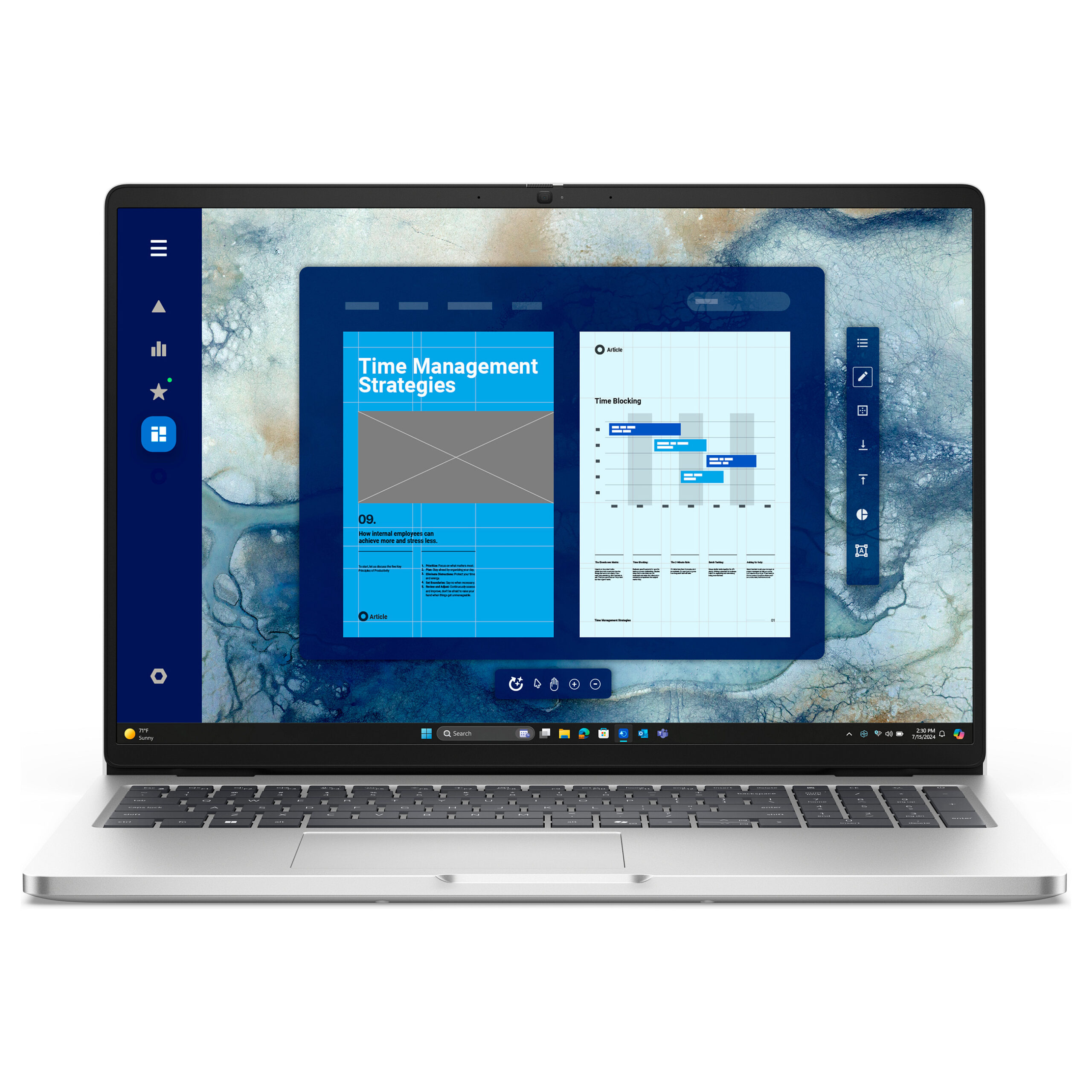 Laptop Dell Pro 16 PC16250 / Ultra 5 235U / 32GB DDR5 / 512GB / 16" Full HD+ IPS 60Hz / Intel Graphics / DE - Platinum