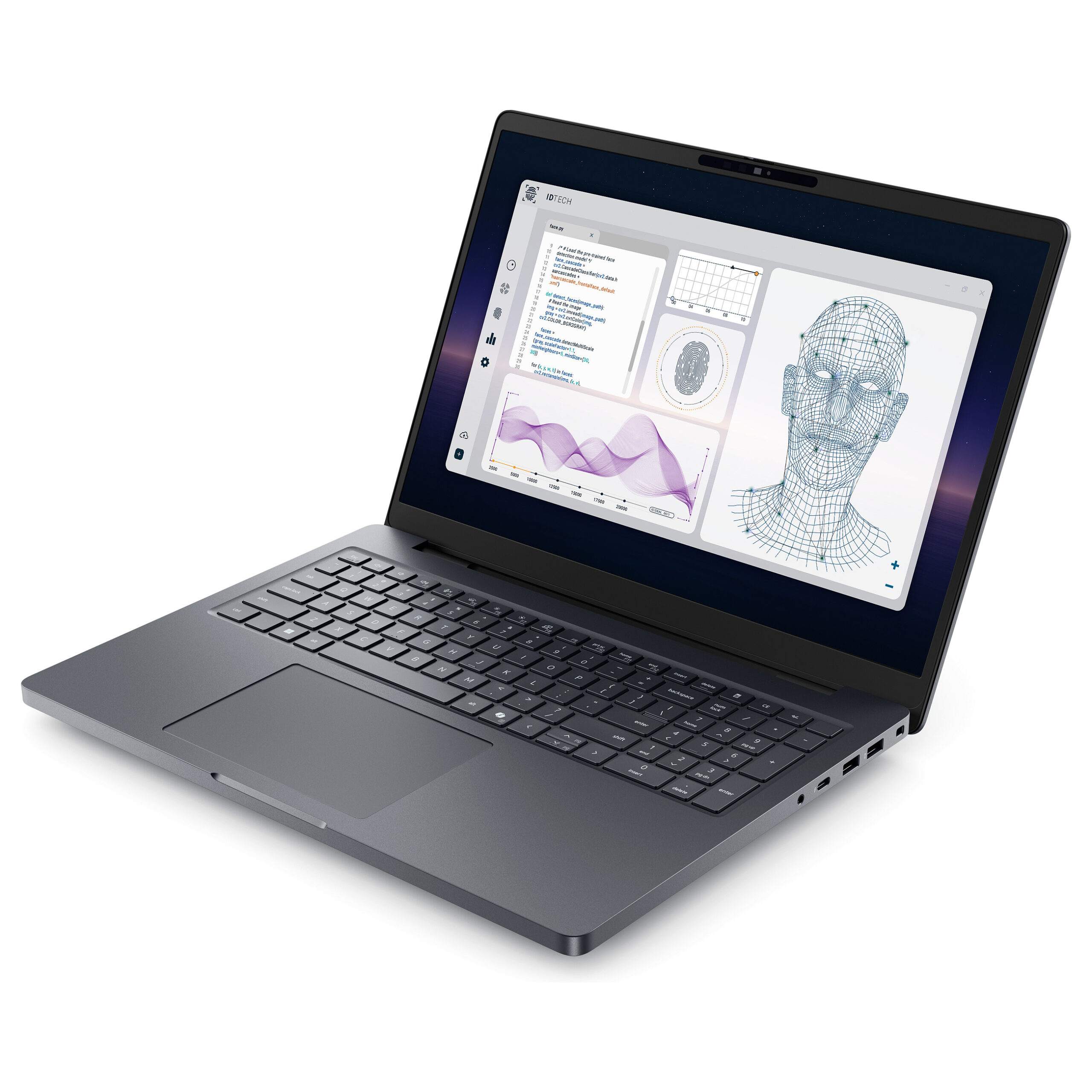 Laptop Dell Pro Max 16 Plus / Ultra 7 265HX / 32GB DDR5 / 1TB / 16" Full HD+ WVA / RTX PRO 3000 Blackwell 12GB / DE - Zezë - Figura 2