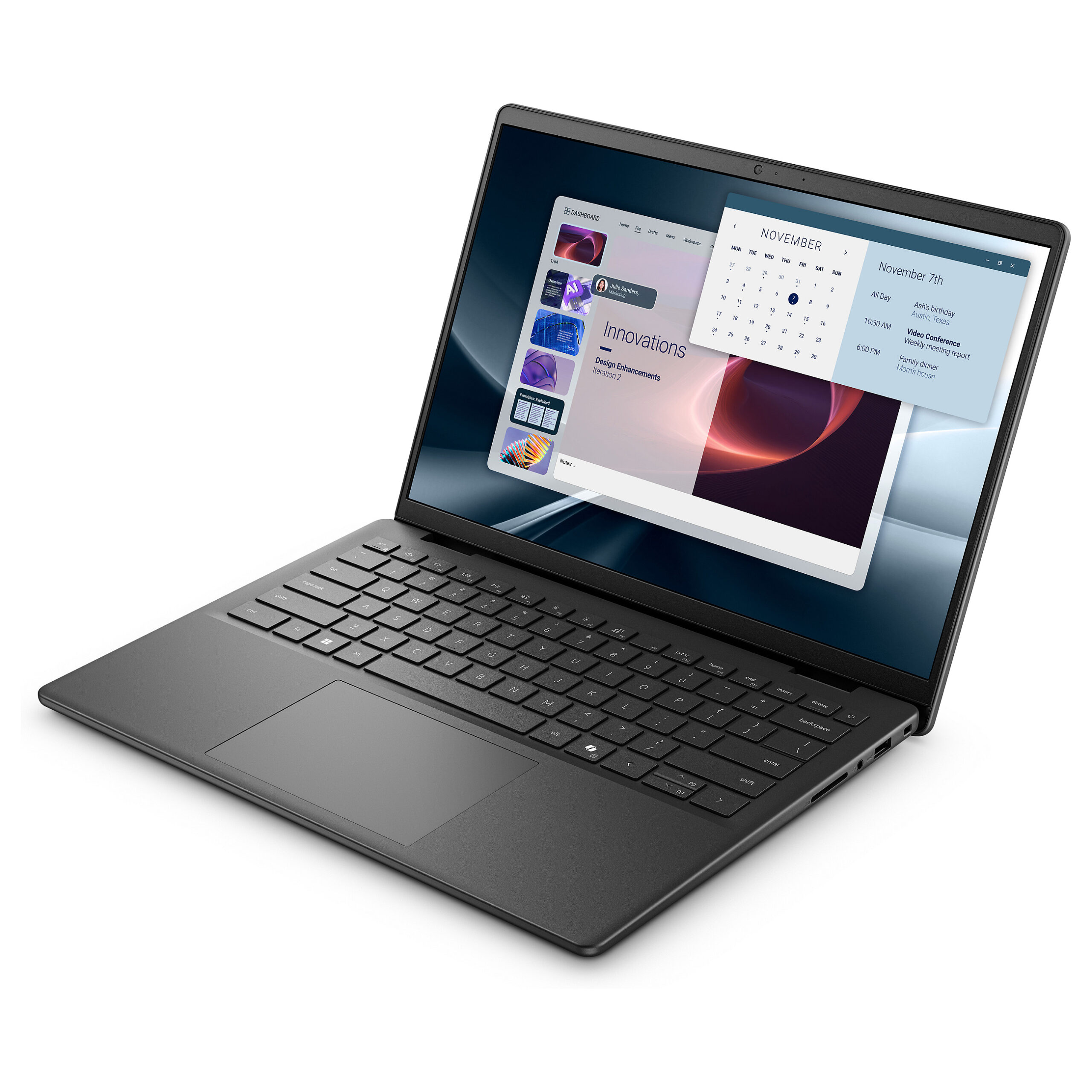 Laptop Dell Pro 14 Essential PV14255 / RYZ5-220 / 16GB DDR5 / 512GB / 14" Full HD+ IPS WVA AG 60Hz / AMD Radeon 740M / DE - Zezë - Figura 3