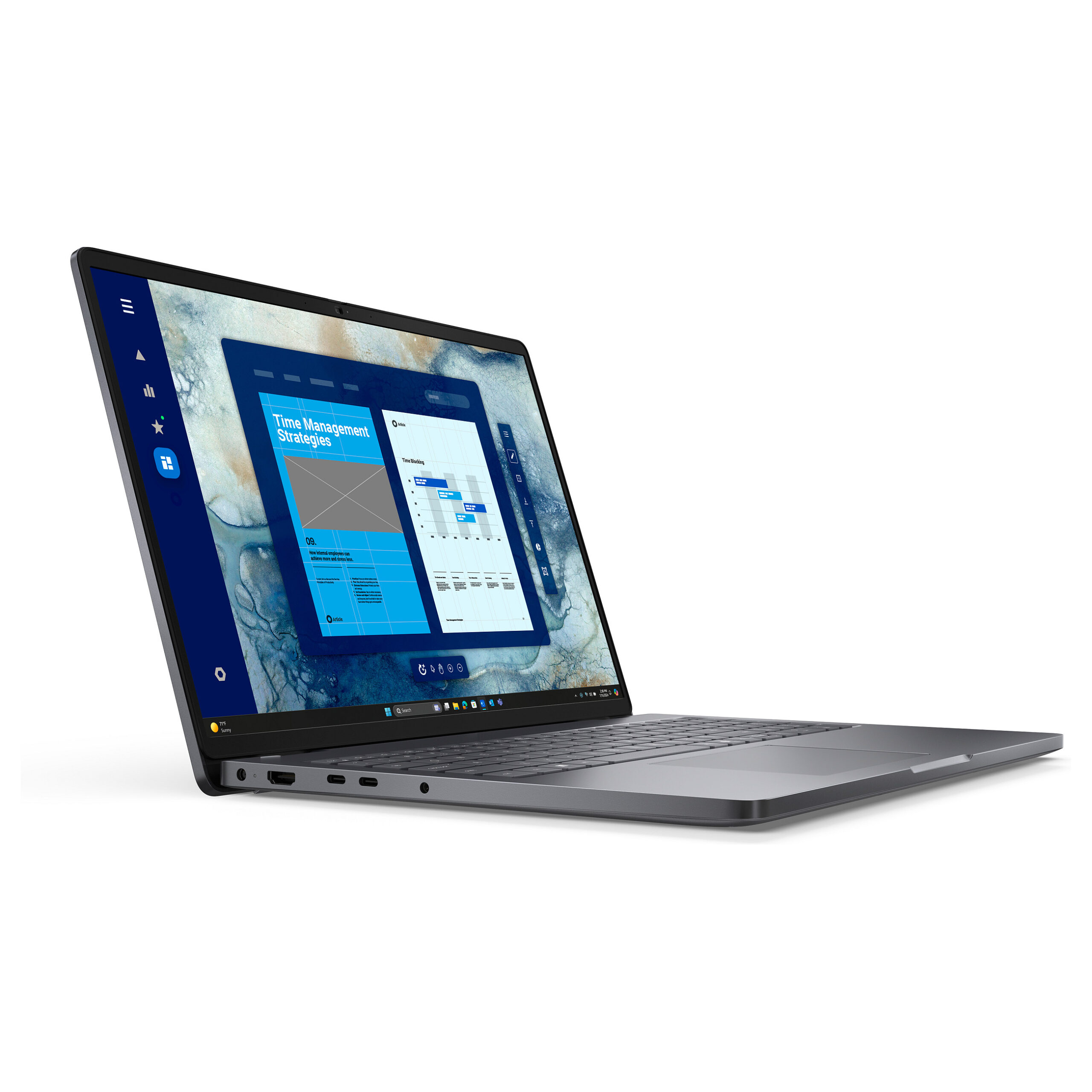 Laptop Dell Pro 16 PC16250 / Ultra 5 225U / 16GB DDR5 / 512GB / 16" Full HD+ IPS AG 60Hz / Intel Graphics / DE - Zezë - Figura 2