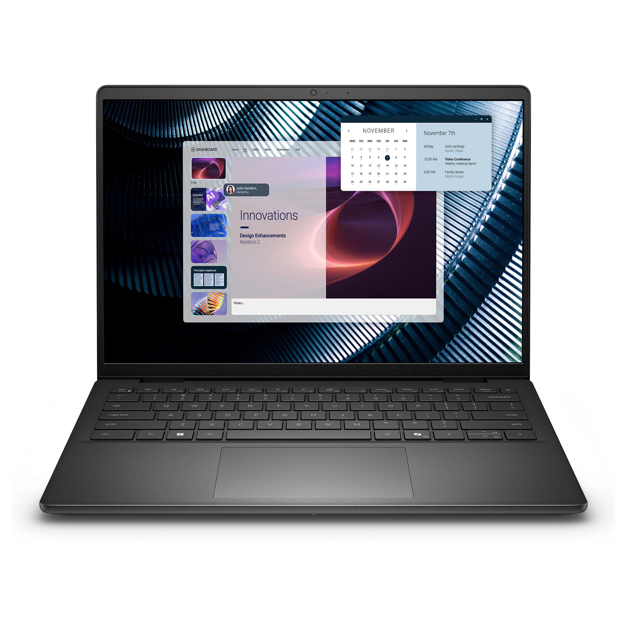 Laptop Dell Pro 14 Essential PV14250 / Core 7 150U / 16GB DDR5 / 1TB / 14" Full HD+ IPS / Intel Graphics / DE - Zezë