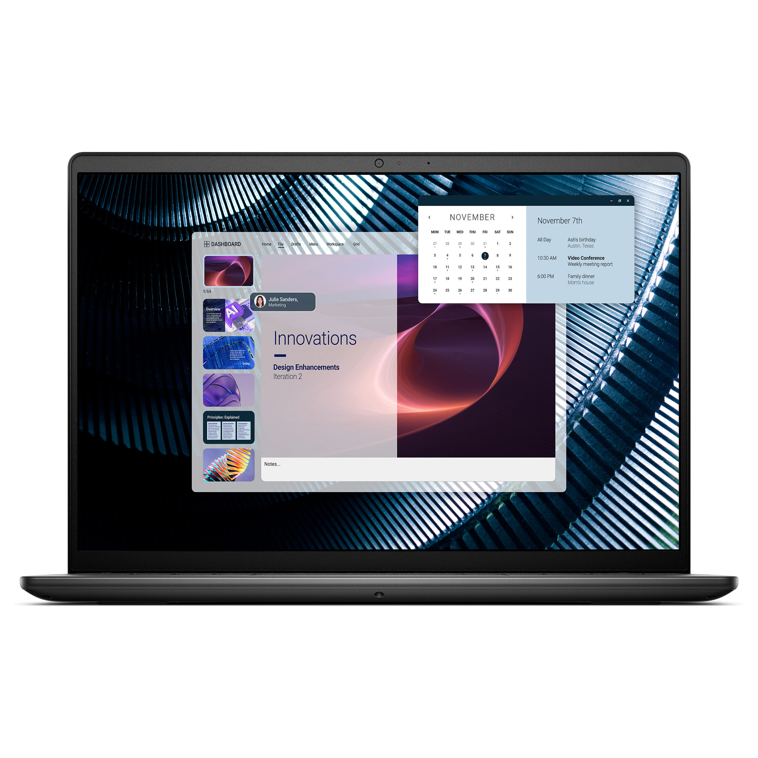 Laptop Dell Pro 14 Essential PV14250 / Core 7 150U / 16GB DDR5 / 1TB / 14" Full HD+ IPS / Intel Graphics / DE - Zezë - Figura 2
