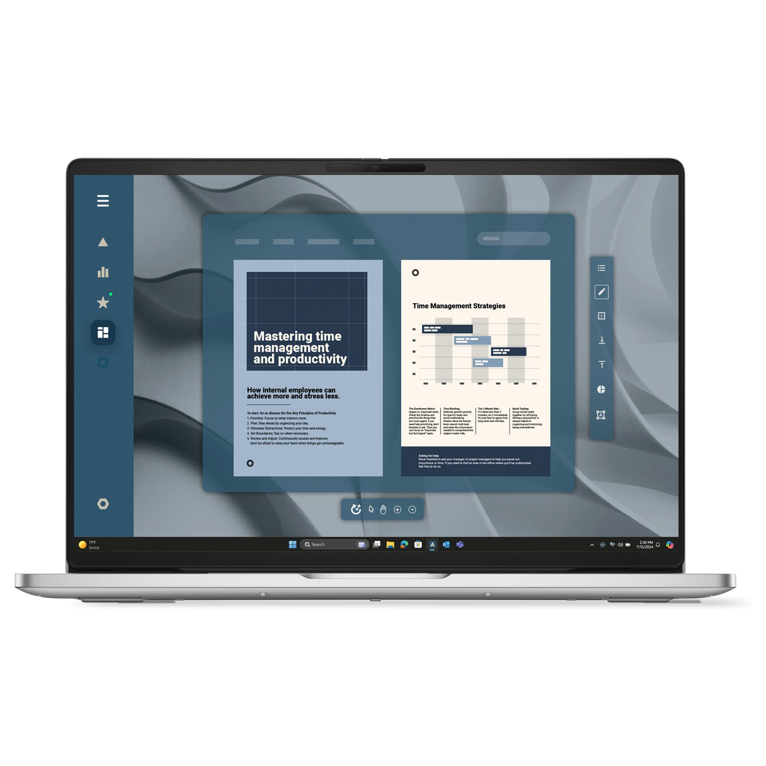 Laptop Dell Pro 16 PC16255 / Ryzen AI 5 340 / 16GB DDR5 / 512GB / 16" Full HD+ IPS / AMD Radeon 840M / DE - Platinum