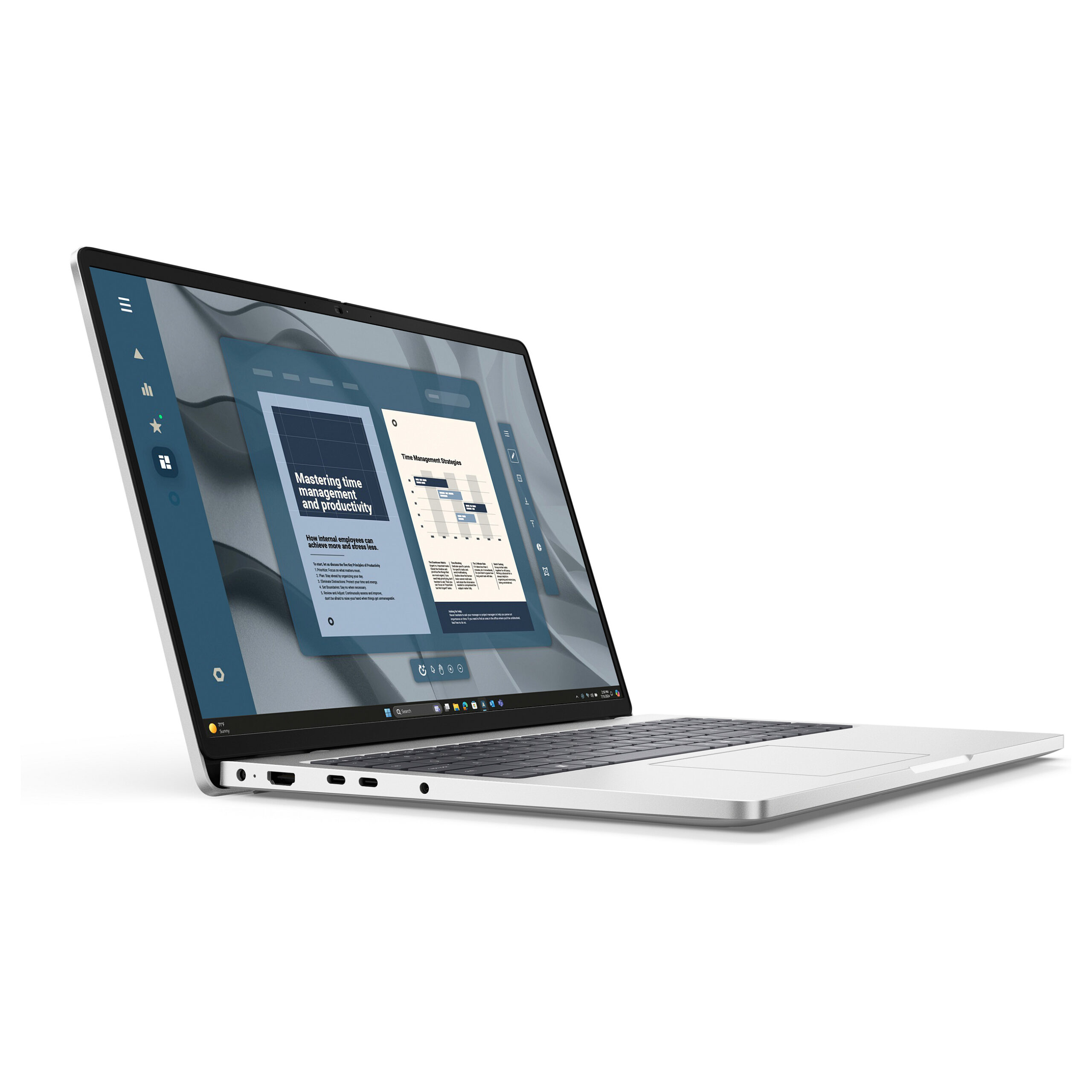 Laptop Dell Pro 16 PC16255 / Ryzen AI 5 340 / 16GB DDR5 / 512GB / 16" Full HD+ IPS / AMD Radeon 840M / DE - Platinum - Figura 2