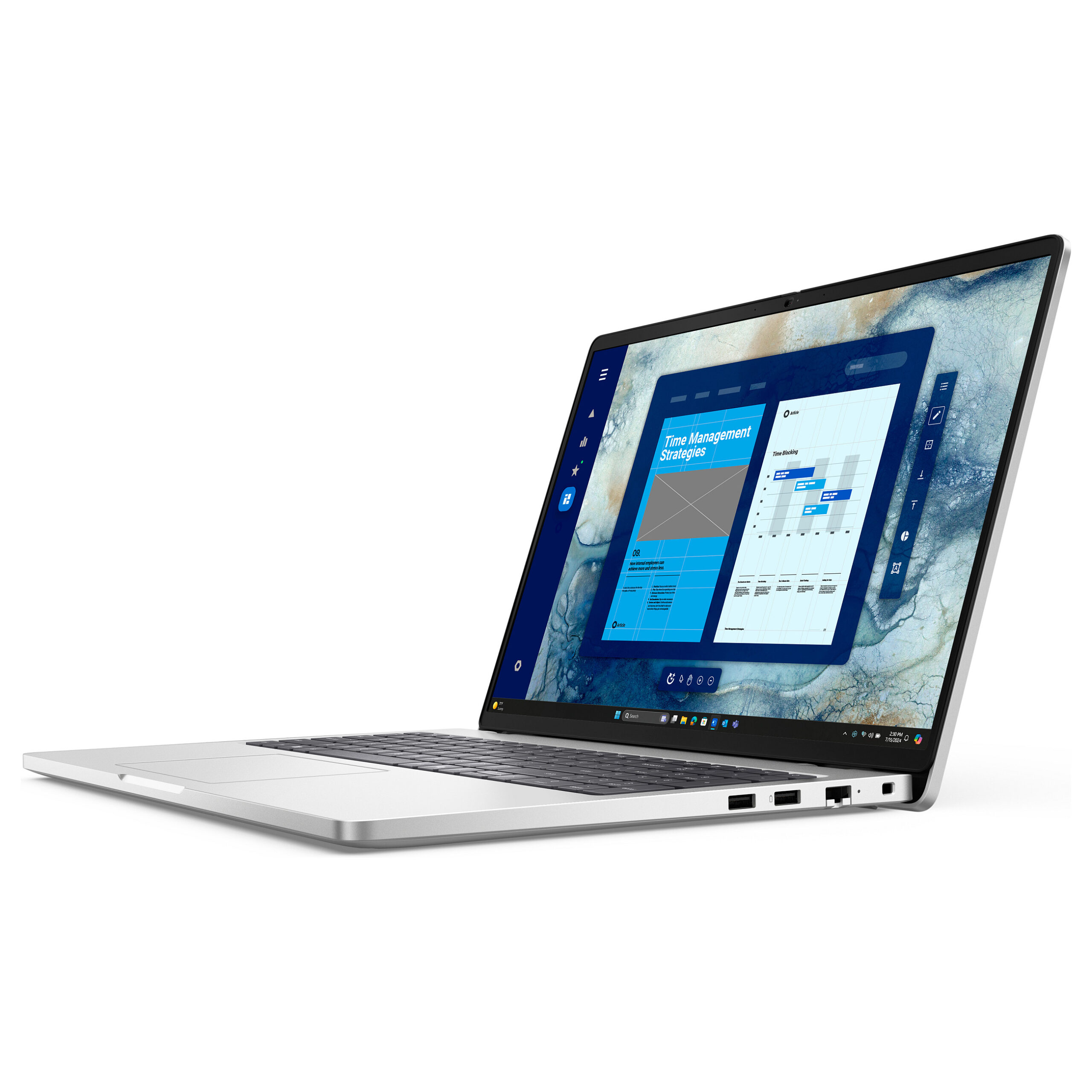 Laptop Dell Pro 16 PC16250 / Ultra 7 255U / 16GB DDR5 / 512GB / 16" Full HD+ IPS / Intel Graphics / DE - Argjendi - Figura 3
