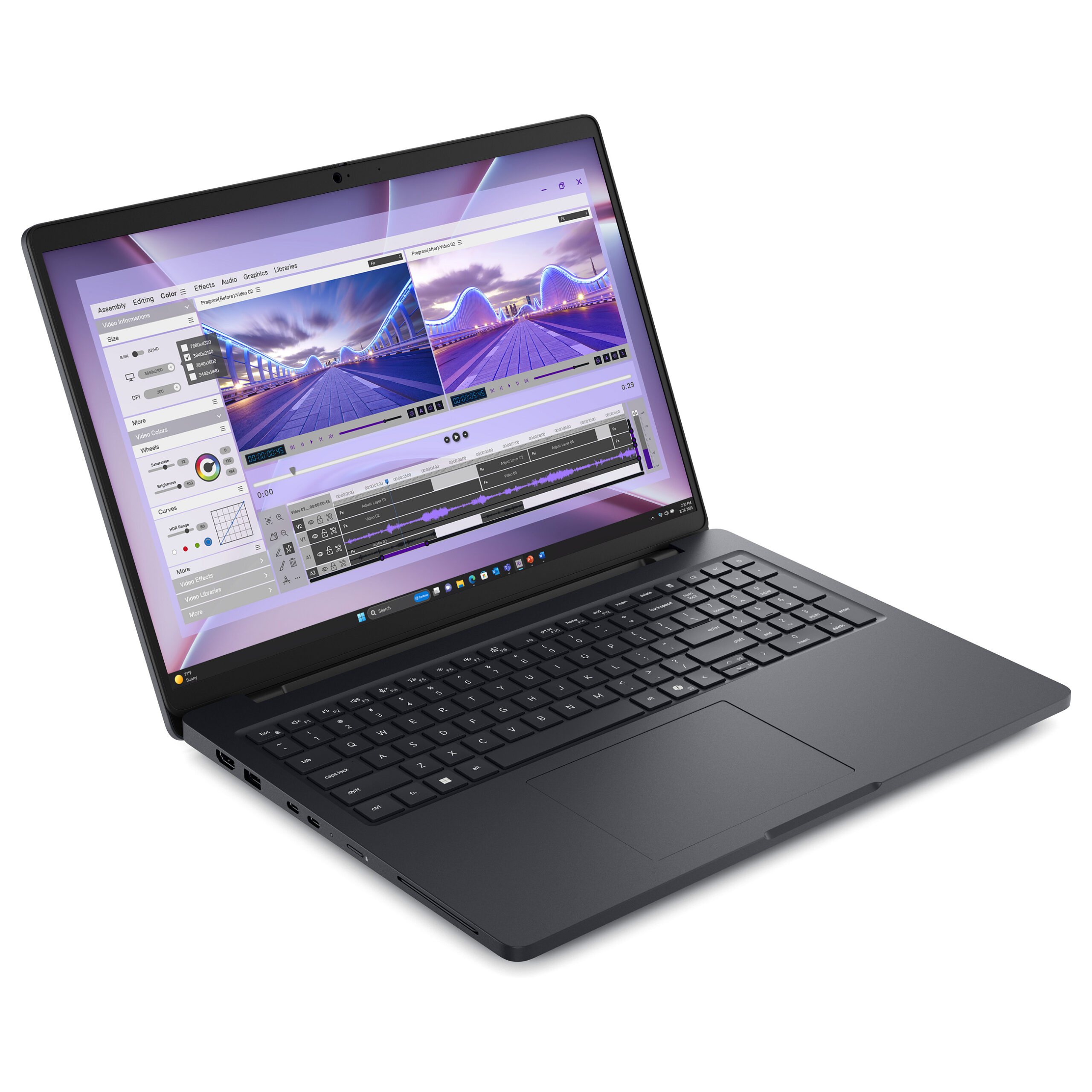 Laptop Dell Pro Max 16 / Ultra 7 265H / 32GB DDR5 / 1TB / 16" Full HD+ WVA / RTX PRO 2000 Blackwell 8GB / DE - Zezë - Figura 3