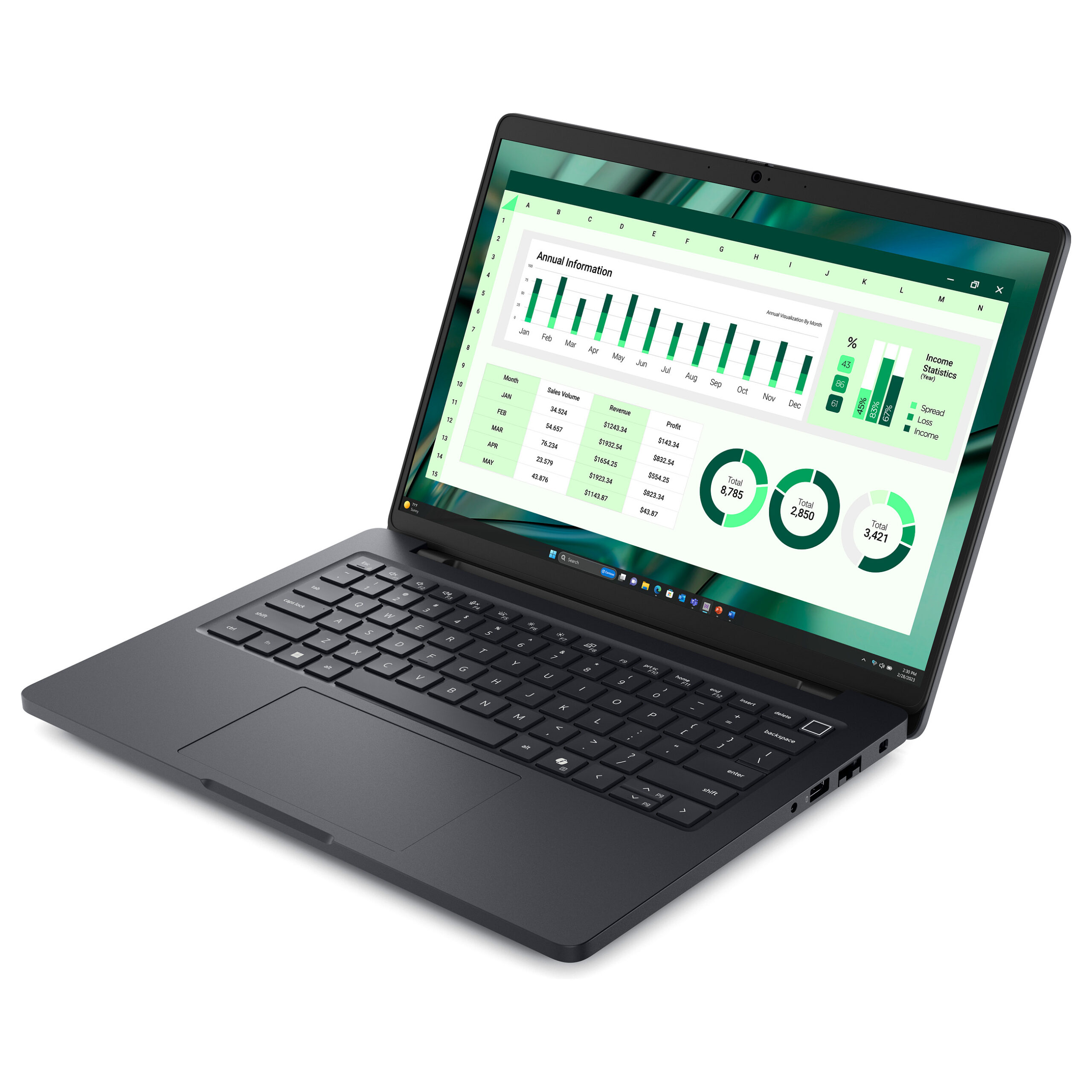 Laptop Dell Pro Max 14 / Ultra 7 265H / 32GB LPDDR5x / 1TB / 14" Full HD+ WVA / RTX PRO 500 Blackwell 6GB / DE - Zezë - Figura 3