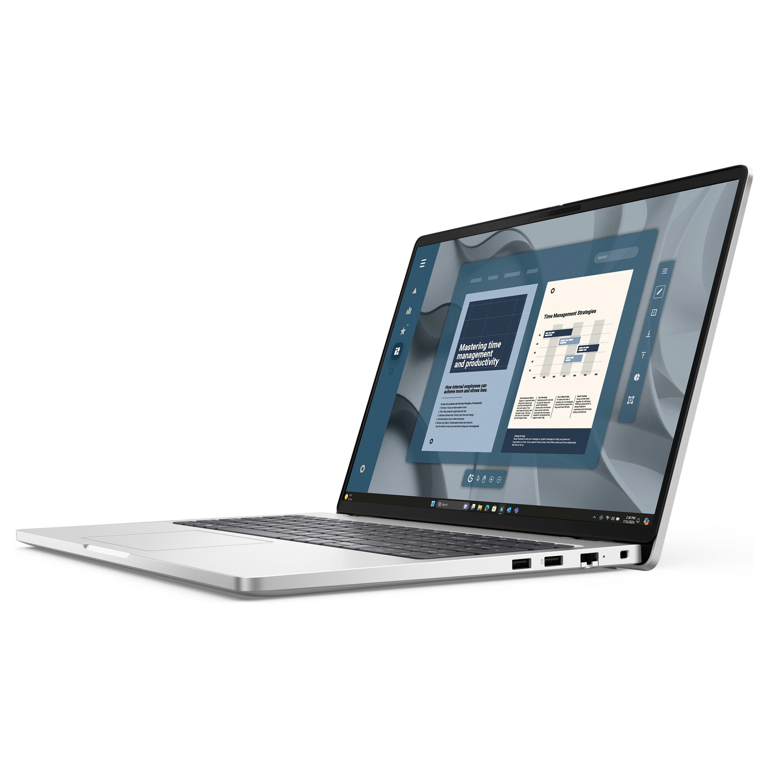 Laptop Dell Pro 16 PC16255 / Ryzen AI 7 350 / 16GB DDR5 / 512GB / 16" Full HD+ IPS / AMD Radeon 860M / DE - Platinum - Figura 3