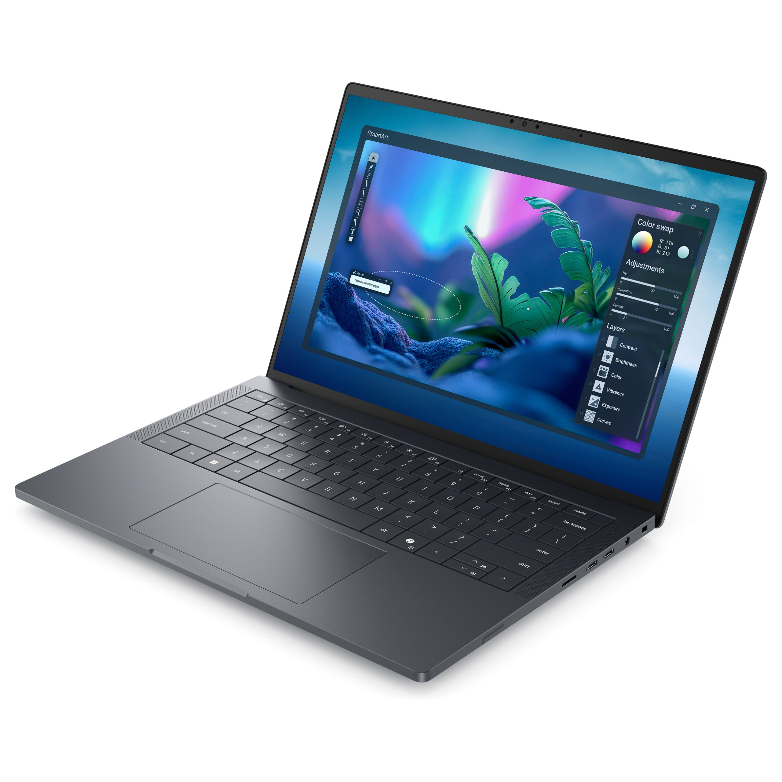 Laptop Dell Pro Max 14 Premium / Ultra 7 265H / 32GB LPDDR5x / 1TB / 14" Full HD+ WVA / RTX PRO 2000 Blackwell 8GB / DE - Zezë - Figura 3