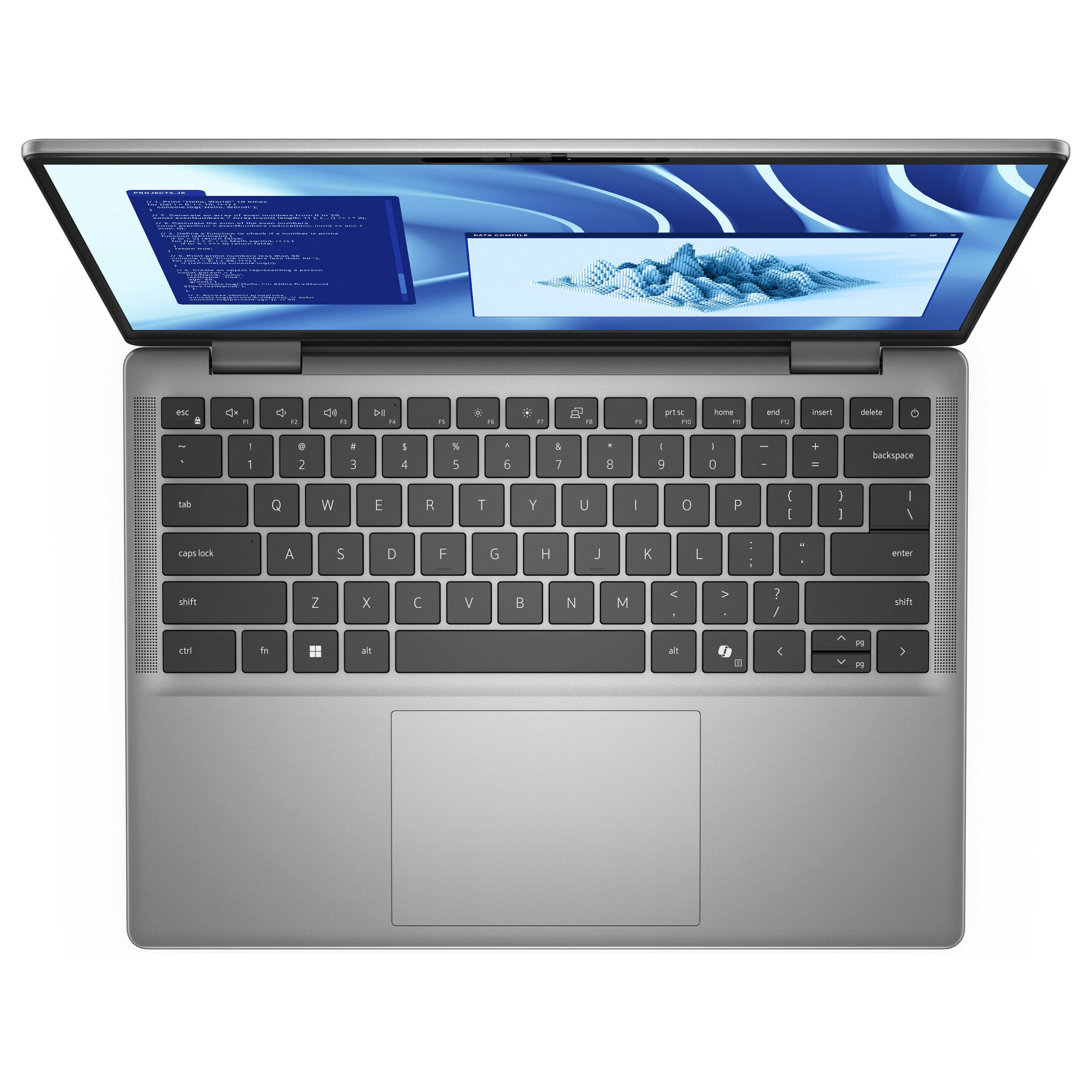 Laptop Dell Latitude 7455 / X1P-64-100 / 16GB LPDDR5x / 512GB / 14" Quad HD+ IPS Touch / Qualcomm Adreno GPU / DE - Gri - Figura 4